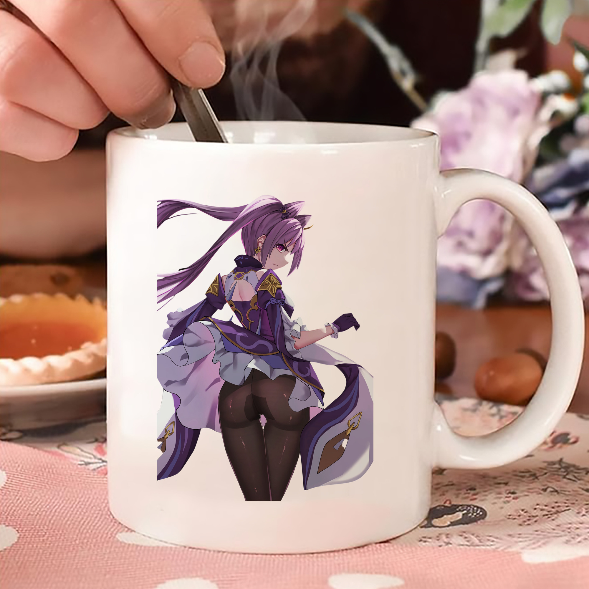 げんし神 刻晴 こくせい genshin Kokusei カラーマグカップ