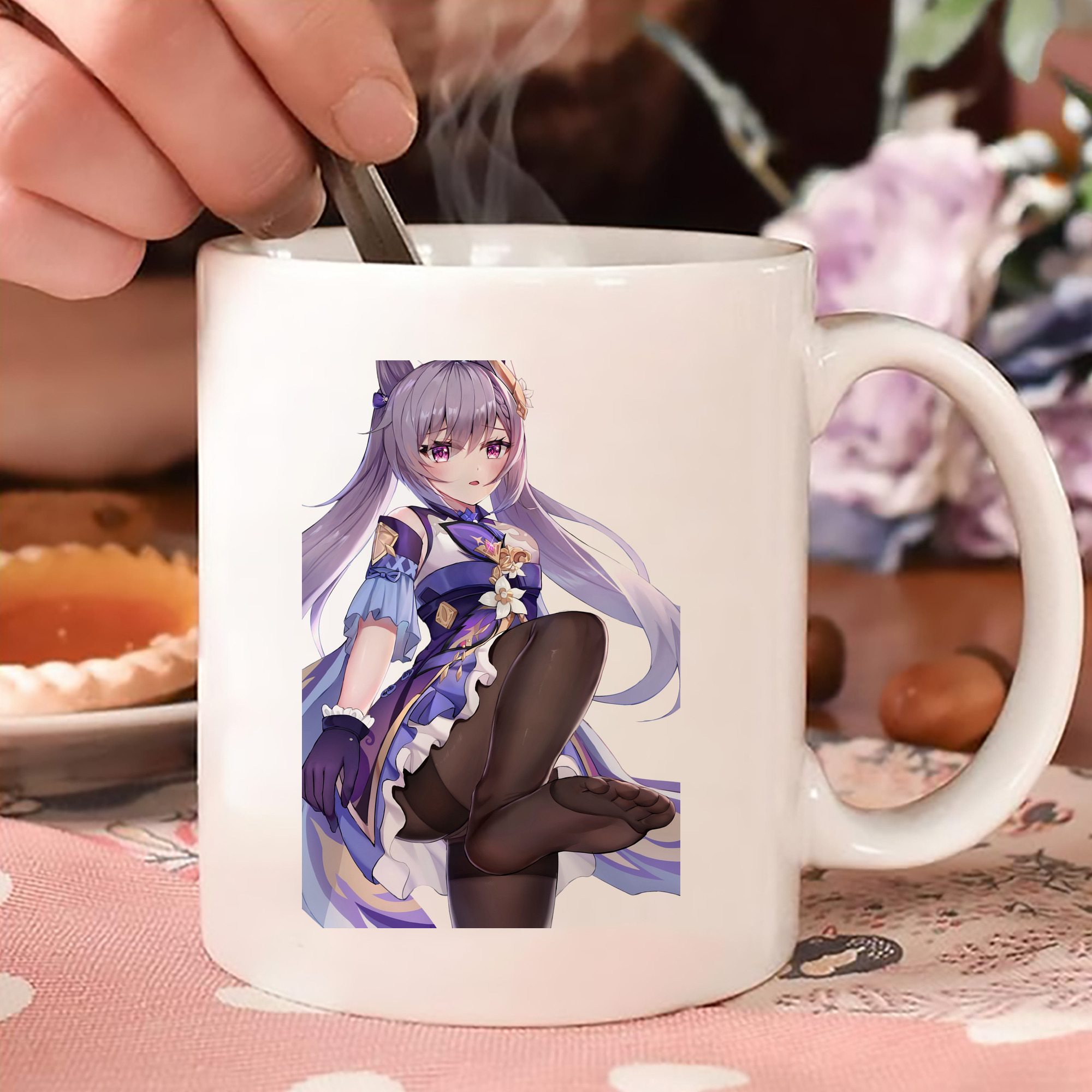 げんし神 刻晴 こくせい genshin Kokusei カラーマグカップ