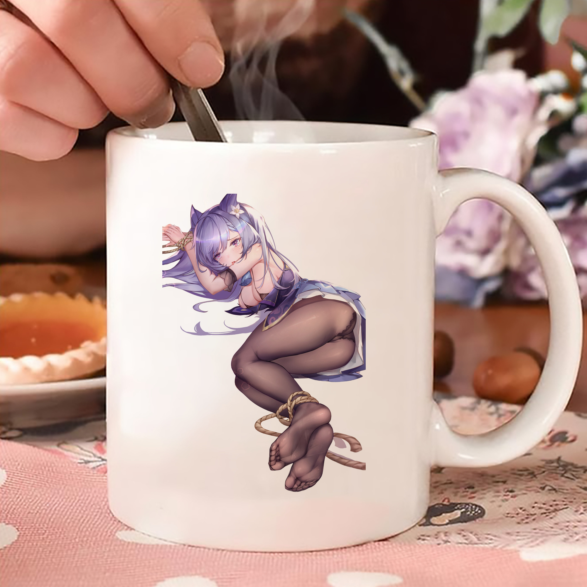 げんし神 刻晴 こくせい genshin Kokusei カラーマグカップ