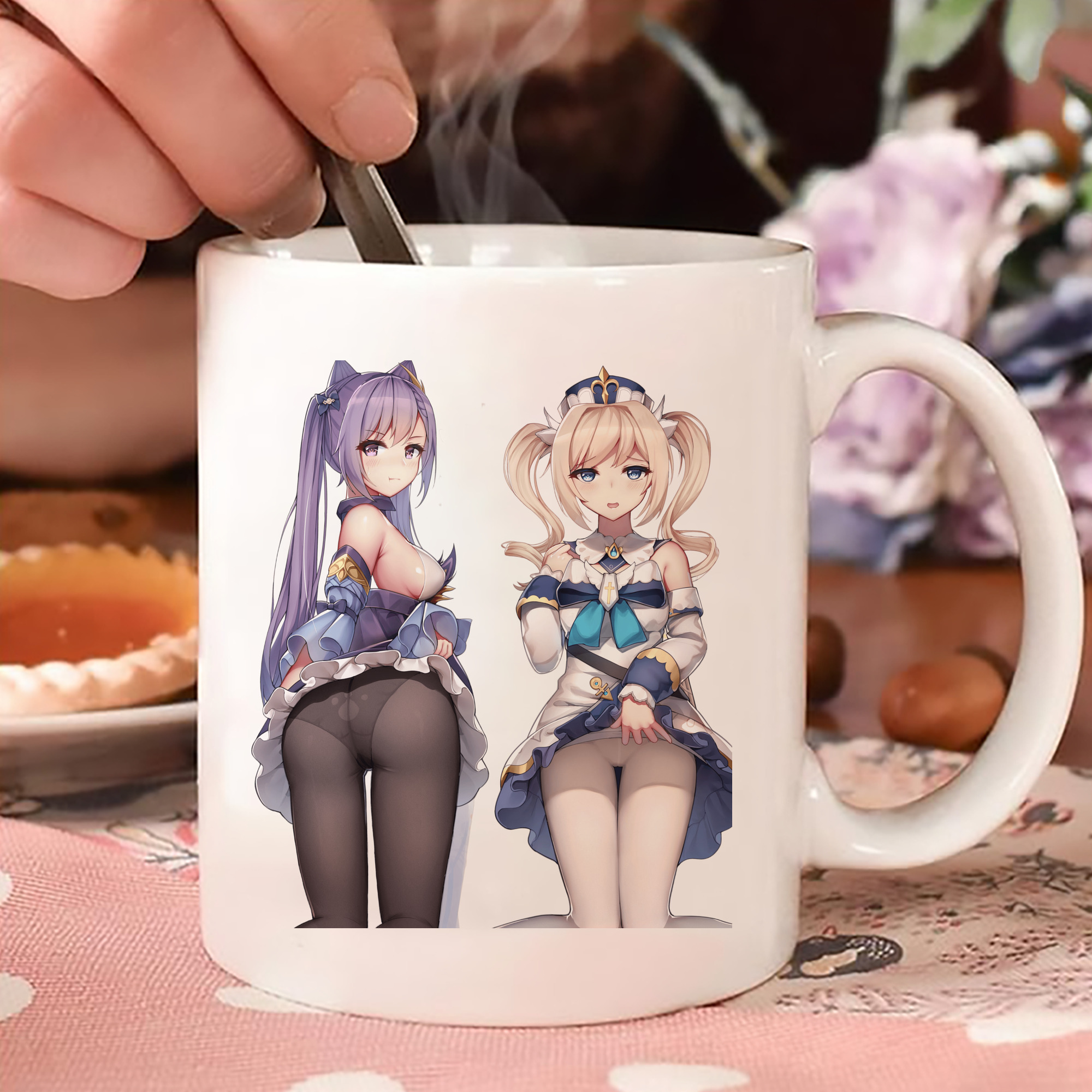 げんし神 刻晴 こくせい genshin Kokusei カラーマグカップ