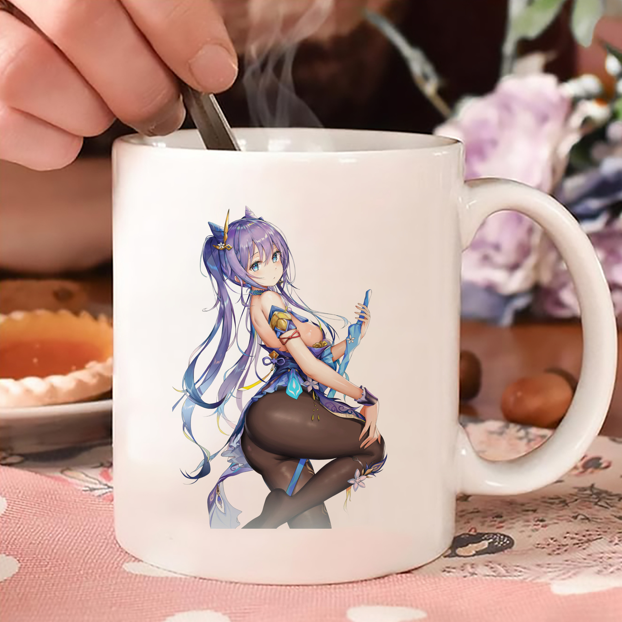 げんし神 刻晴 こくせい genshin Kokusei カラーマグカップ