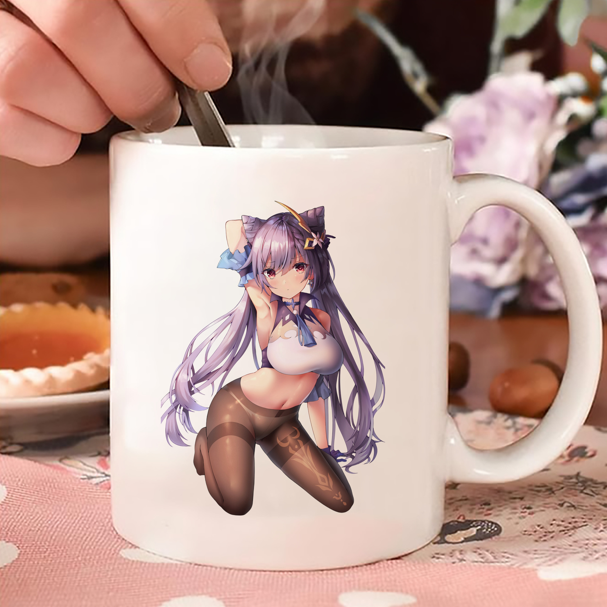 げんし神 刻晴 こくせい genshin Kokusei カラーマグカップ