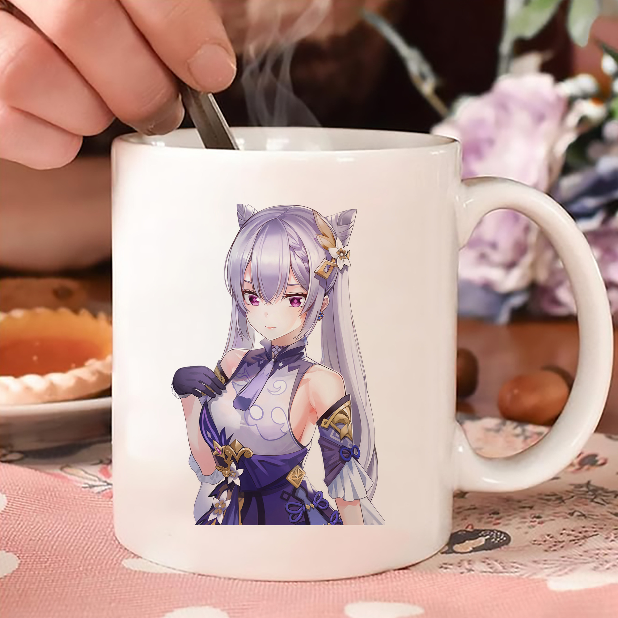 げんし神 刻晴 こくせい genshin Kokusei カラーマグカップ