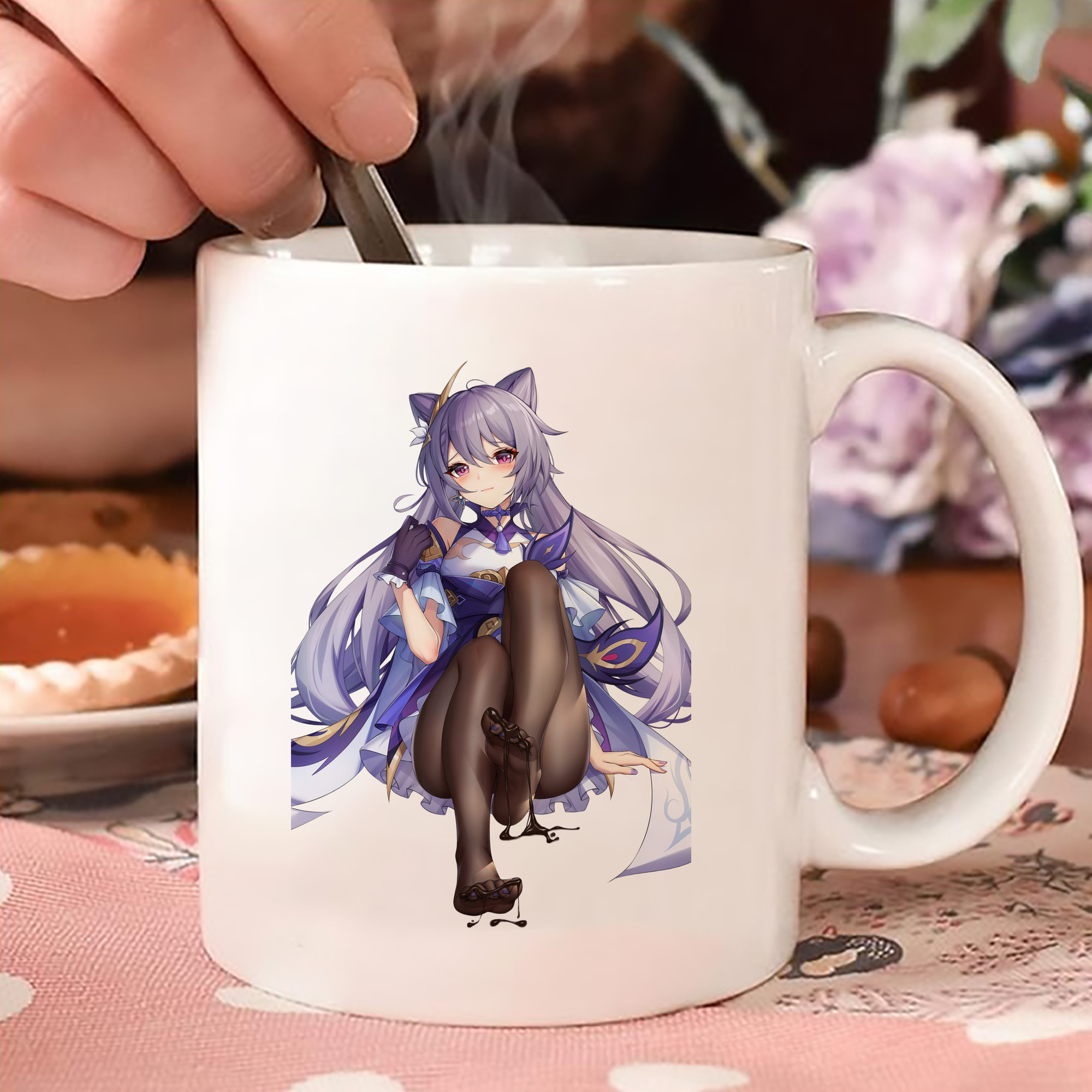 げんし神 刻晴 こくせい genshin Kokusei カラーマグカップ