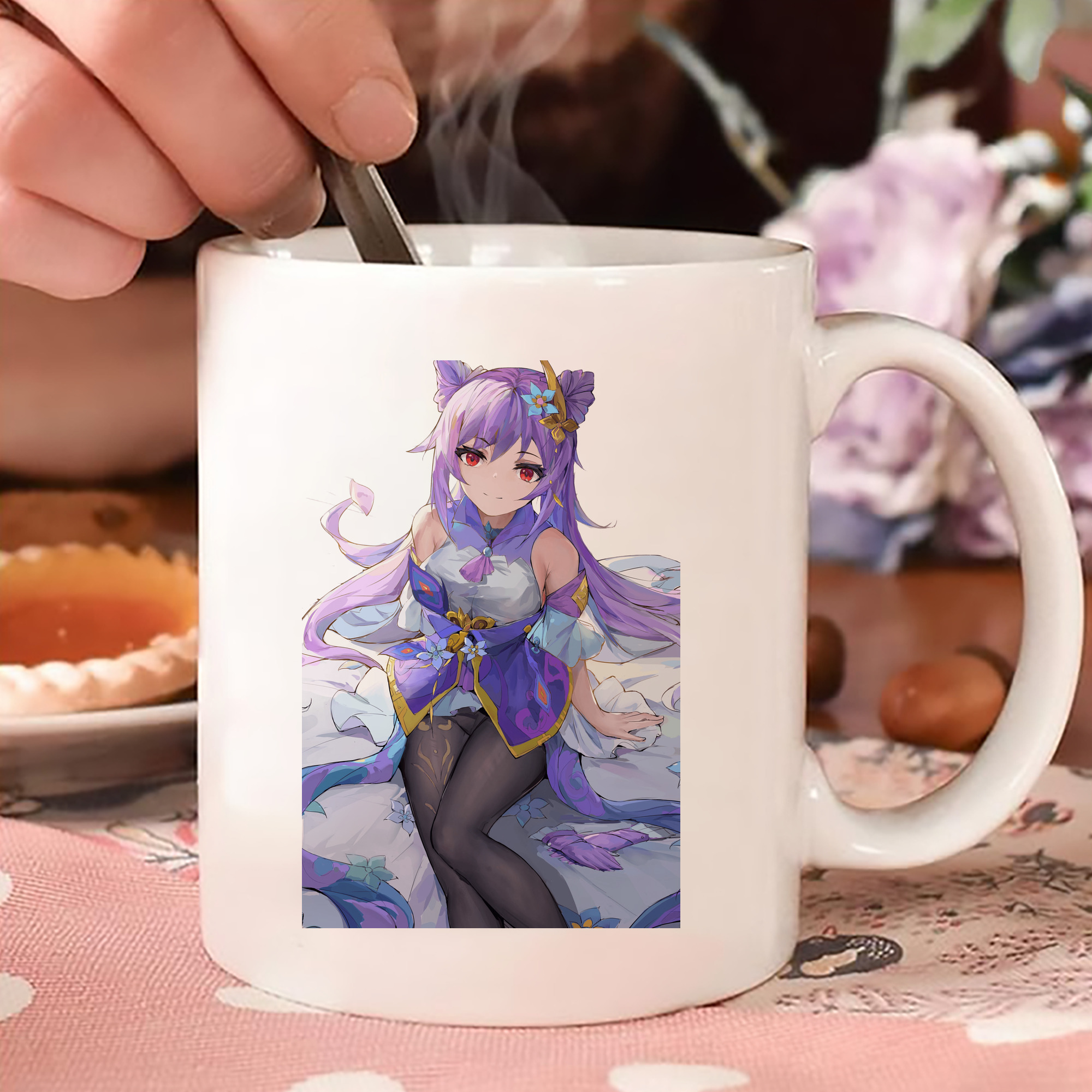 げんし神 刻晴 こくせい genshin Kokusei カラーマグカップ