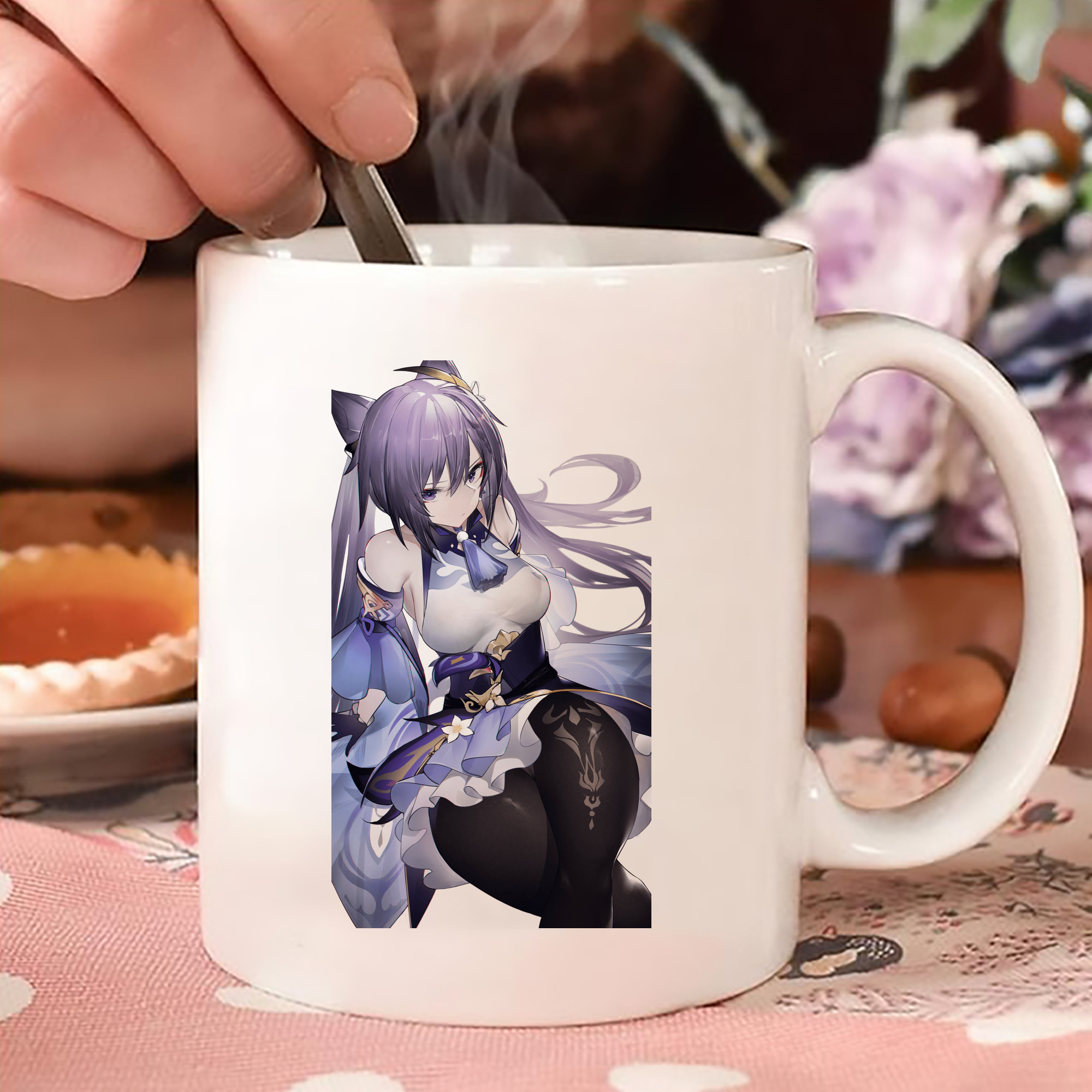 げんし神 刻晴 こくせい genshin Kokusei カラーマグカップ