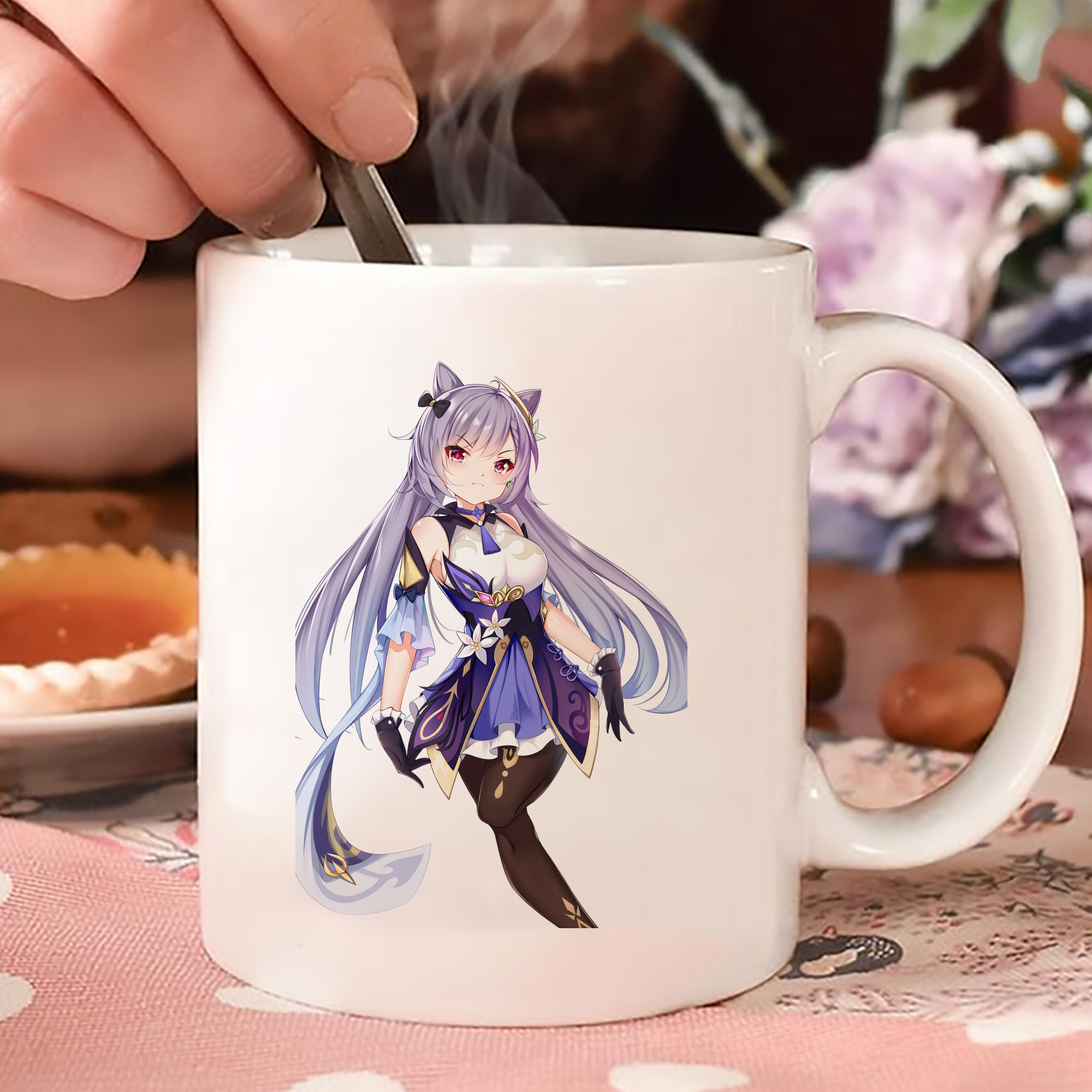 げんし神 刻晴 こくせい genshin Kokusei カラーマグカップ