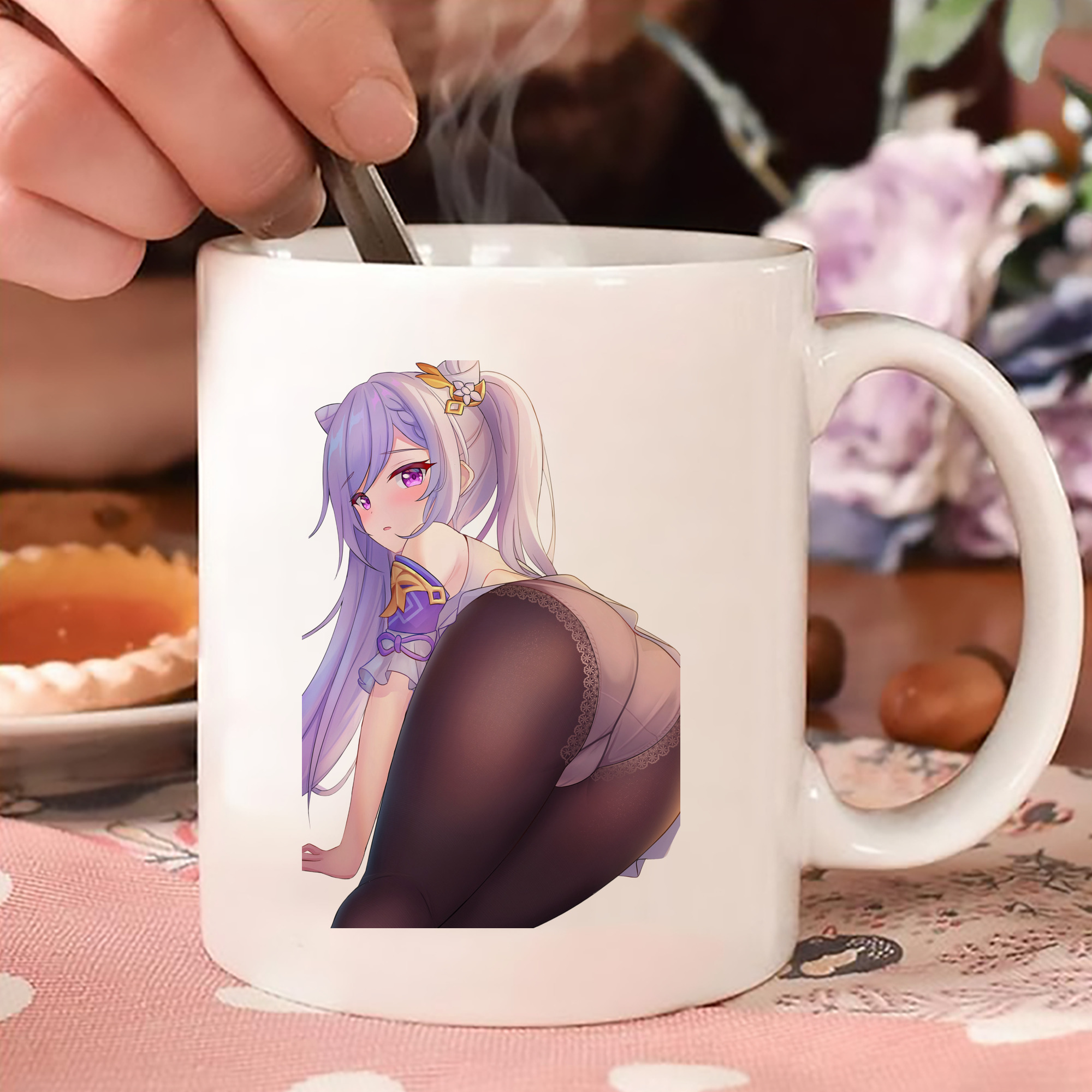 げんし神 刻晴 こくせい genshin Kokusei カラーマグカップ