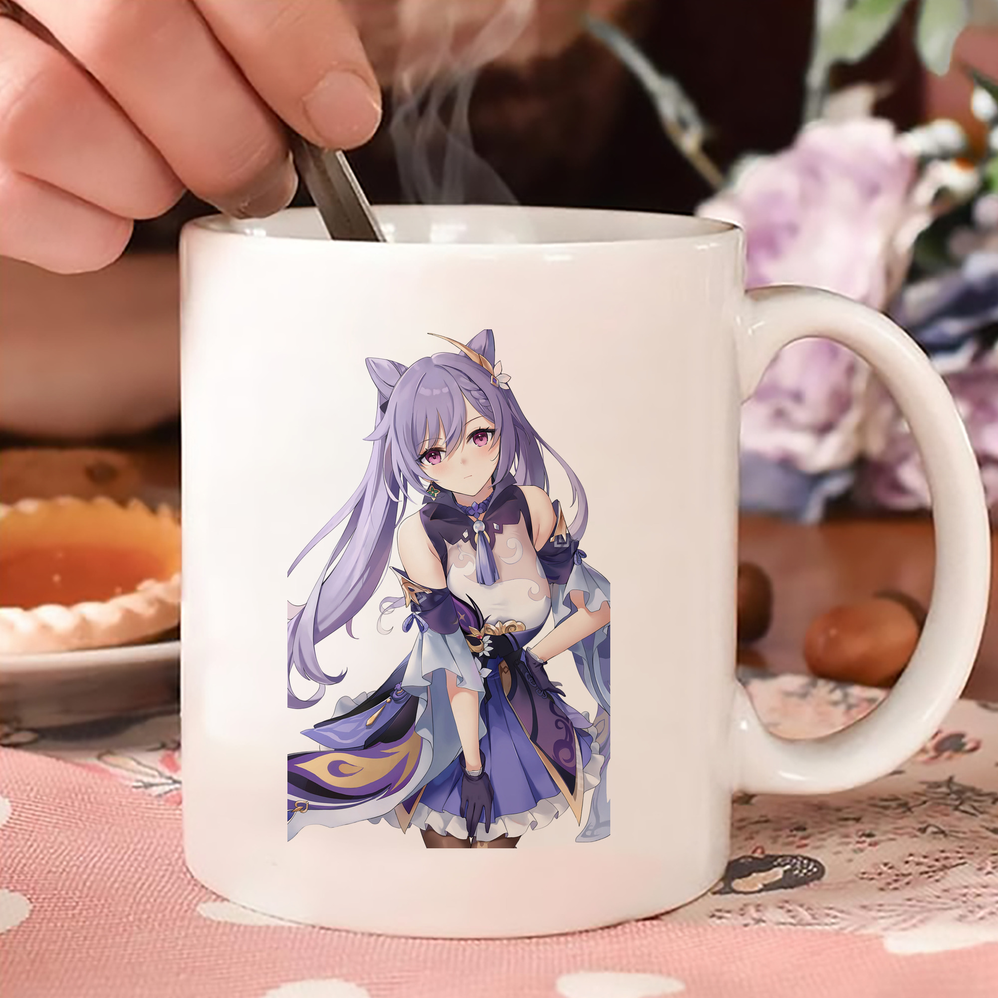 げんし神 刻晴 こくせい genshin Kokusei カラーマグカップ