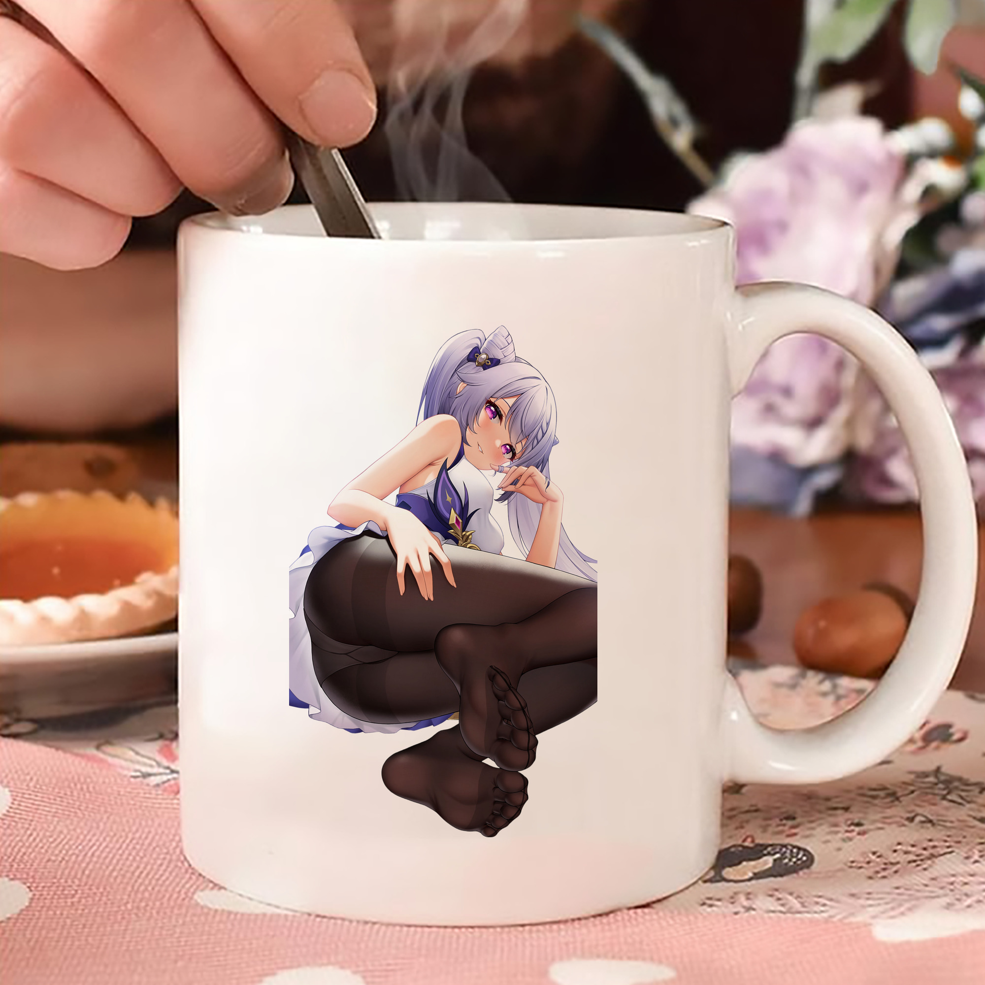 げんし神 刻晴 こくせい genshin Kokusei カラーマグカップ