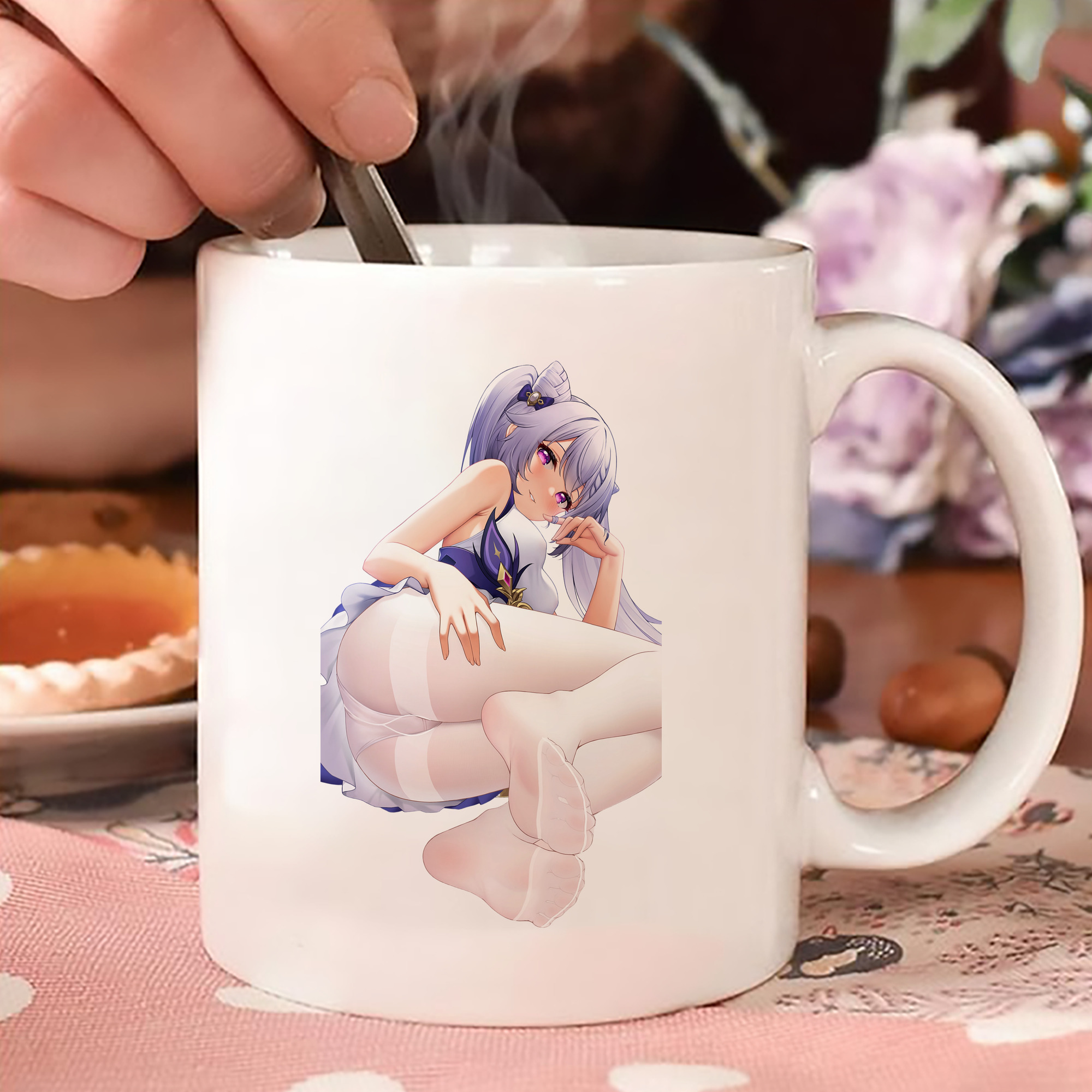 げんし神 刻晴 こくせい genshin Kokusei カラーマグカップ