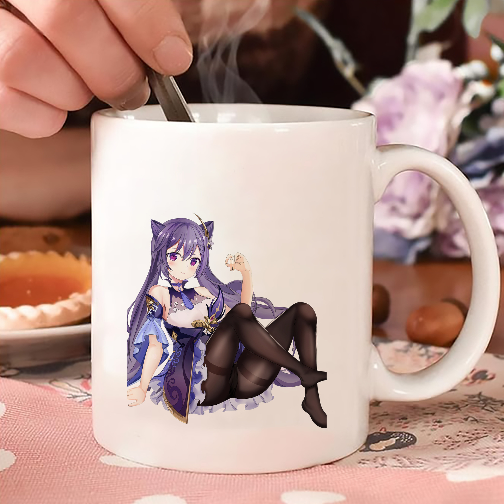 げんし神 刻晴 こくせい genshin Kokusei カラーマグカップ