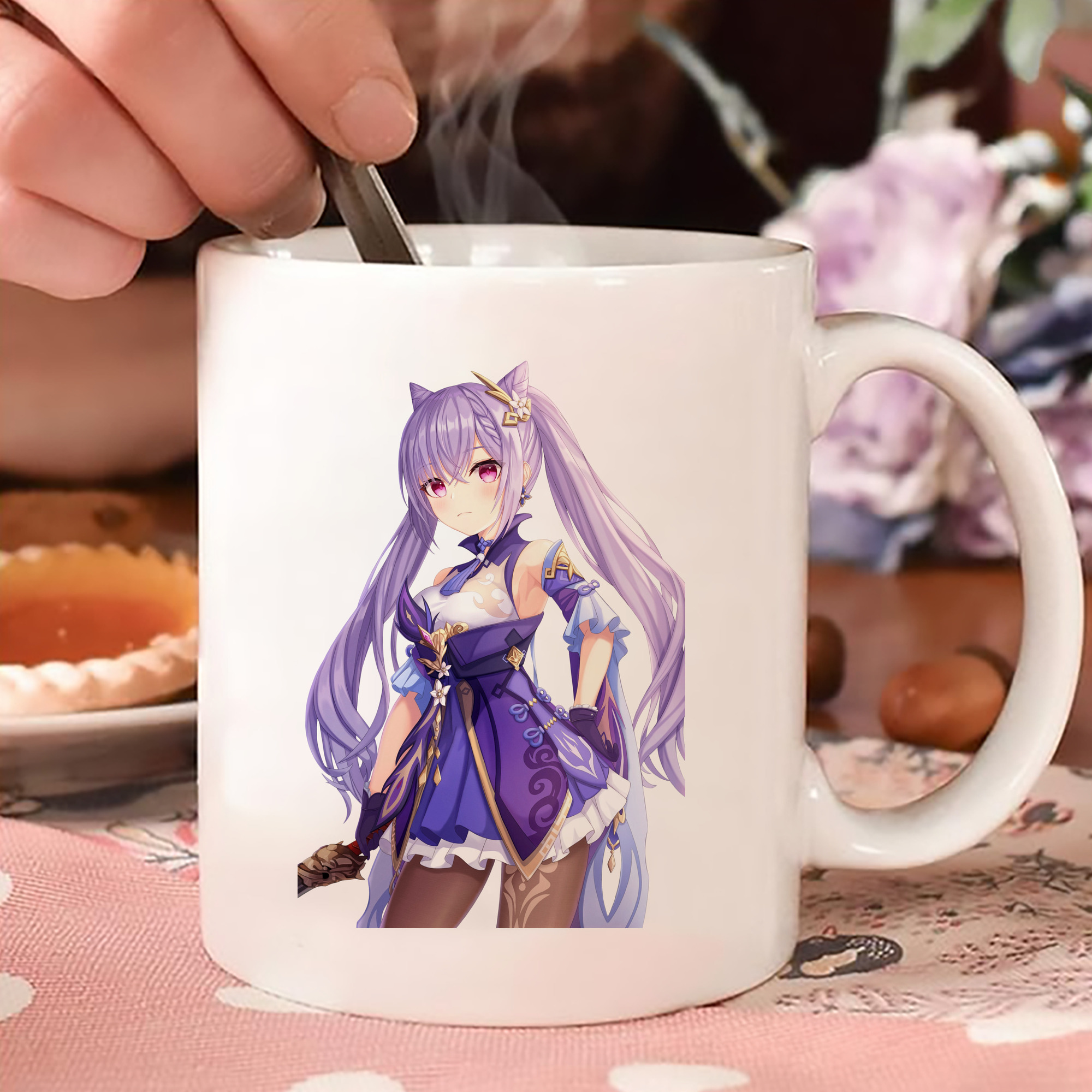 げんし神 刻晴 こくせい genshin Kokusei カラーマグカップ