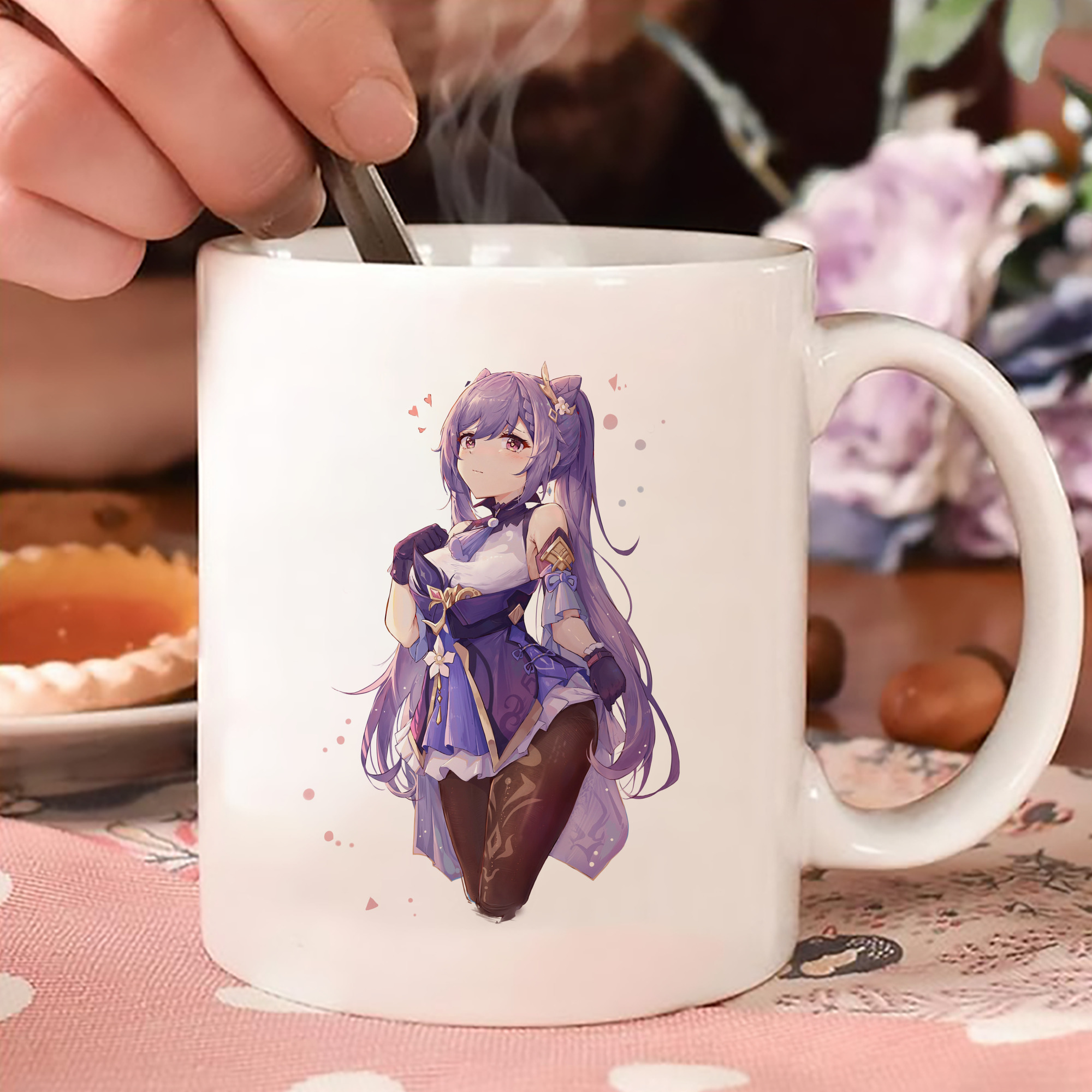 げんし神 刻晴 こくせい genshin Kokusei カラーマグカップ