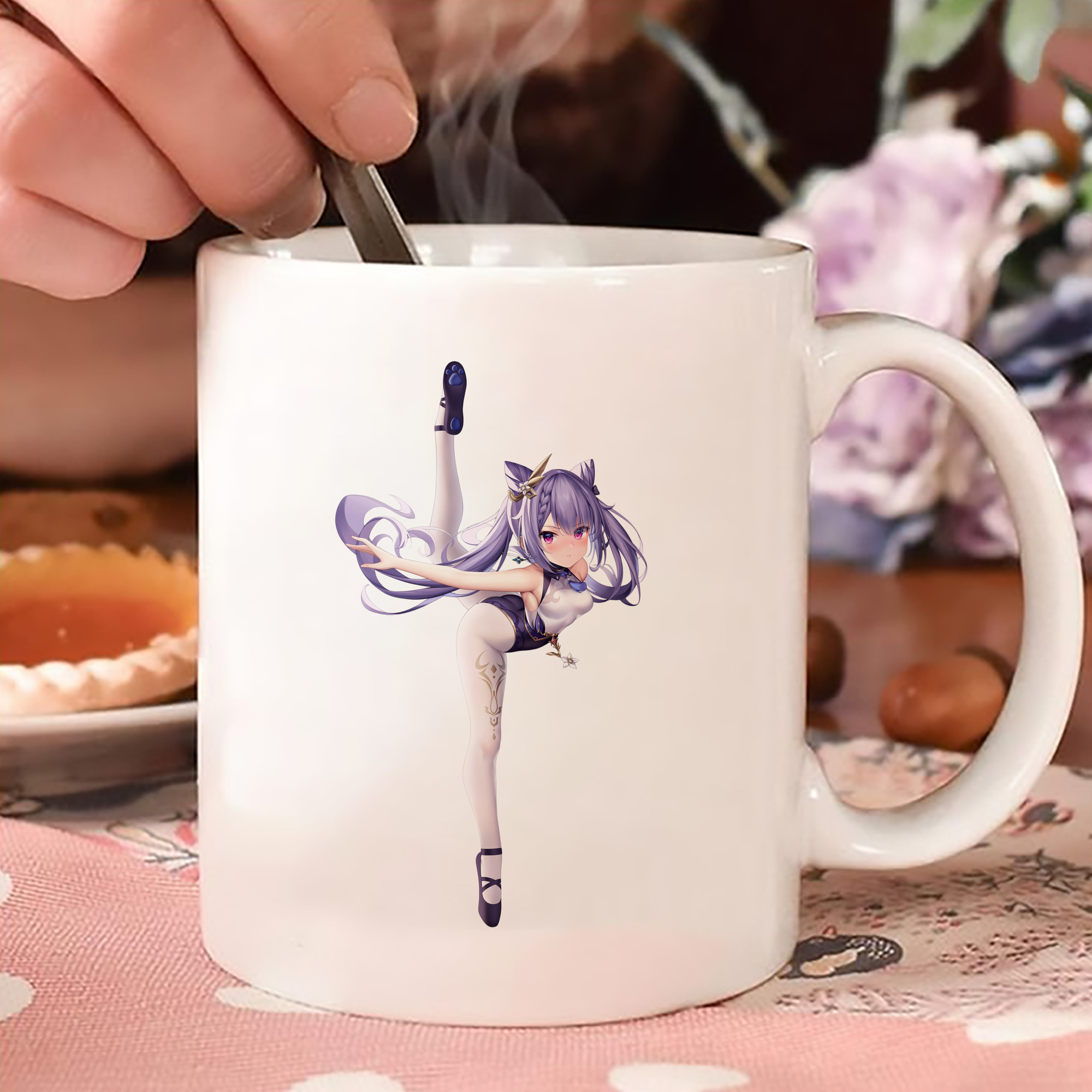 げんし神 刻晴 こくせい genshin Kokusei カラーマグカップ