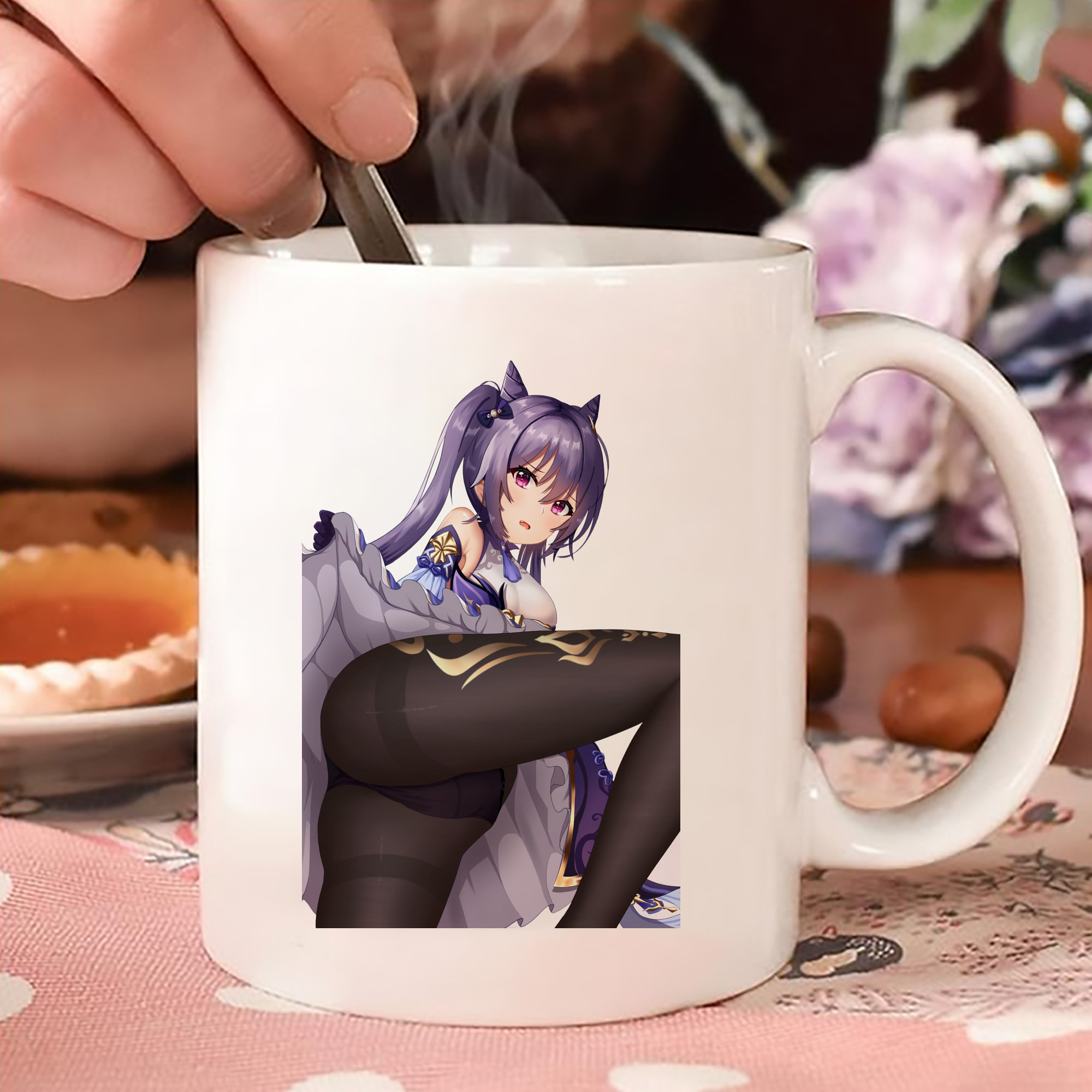 げんし神 刻晴 こくせい genshin Kokusei カラーマグカップ