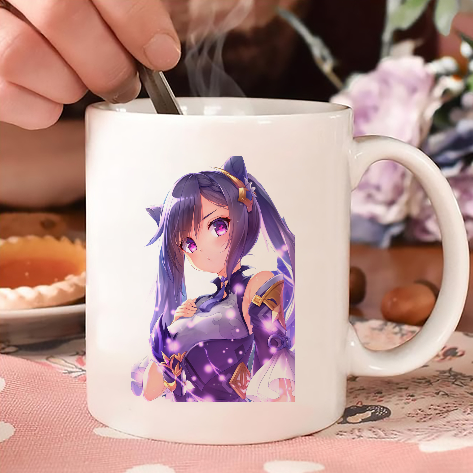 げんし神 刻晴 こくせい genshin Kokusei カラーマグカップ