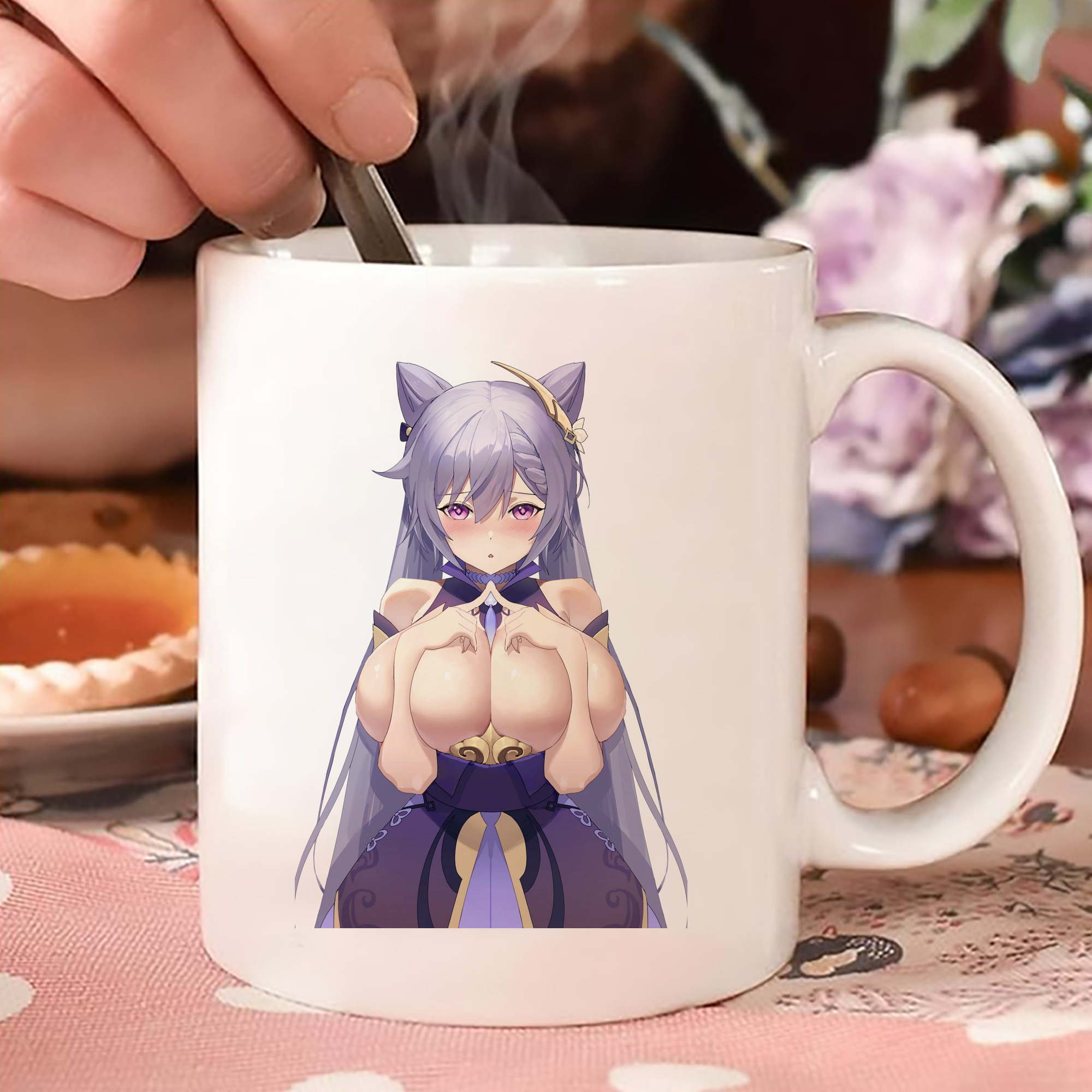 げんし神 刻晴 こくせい genshin Kokusei カラーマグカップ