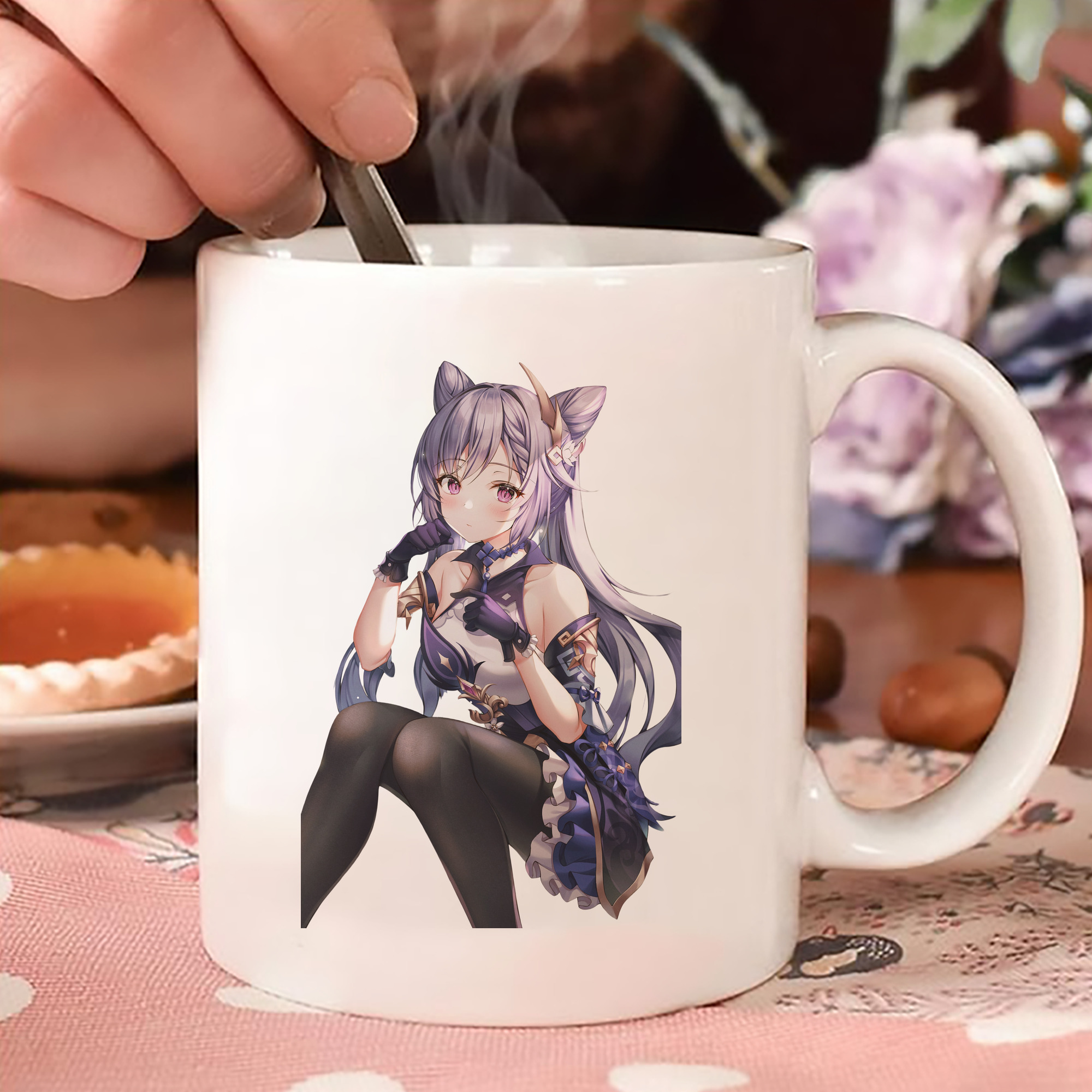 げんし神 刻晴 こくせい genshin Kokusei カラーマグカップ