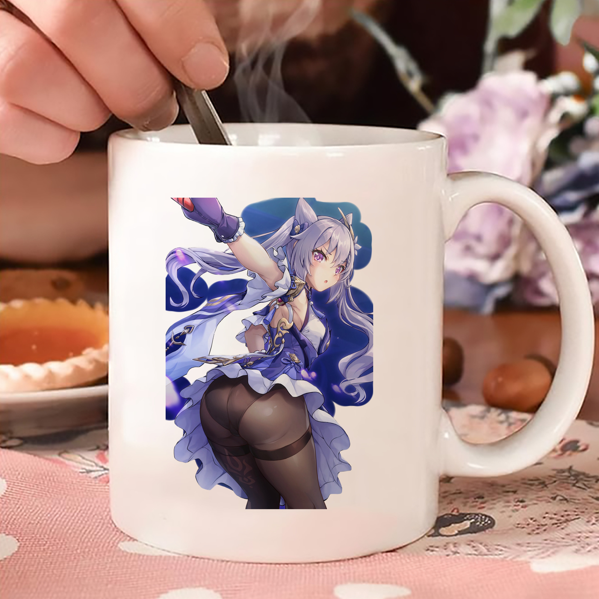 げんし神 刻晴 こくせい genshin Kokusei カラーマグカップ