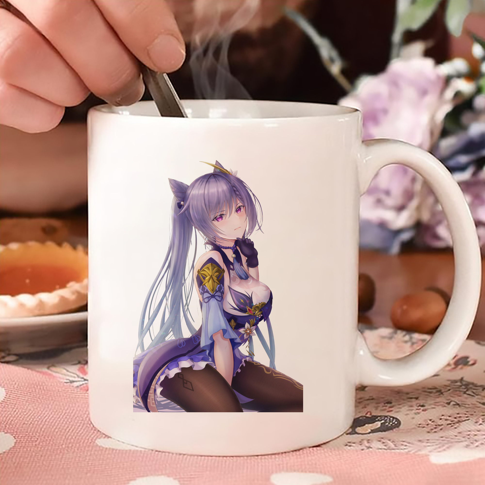 げんし神 刻晴 こくせい genshin Kokusei カラーマグカップ