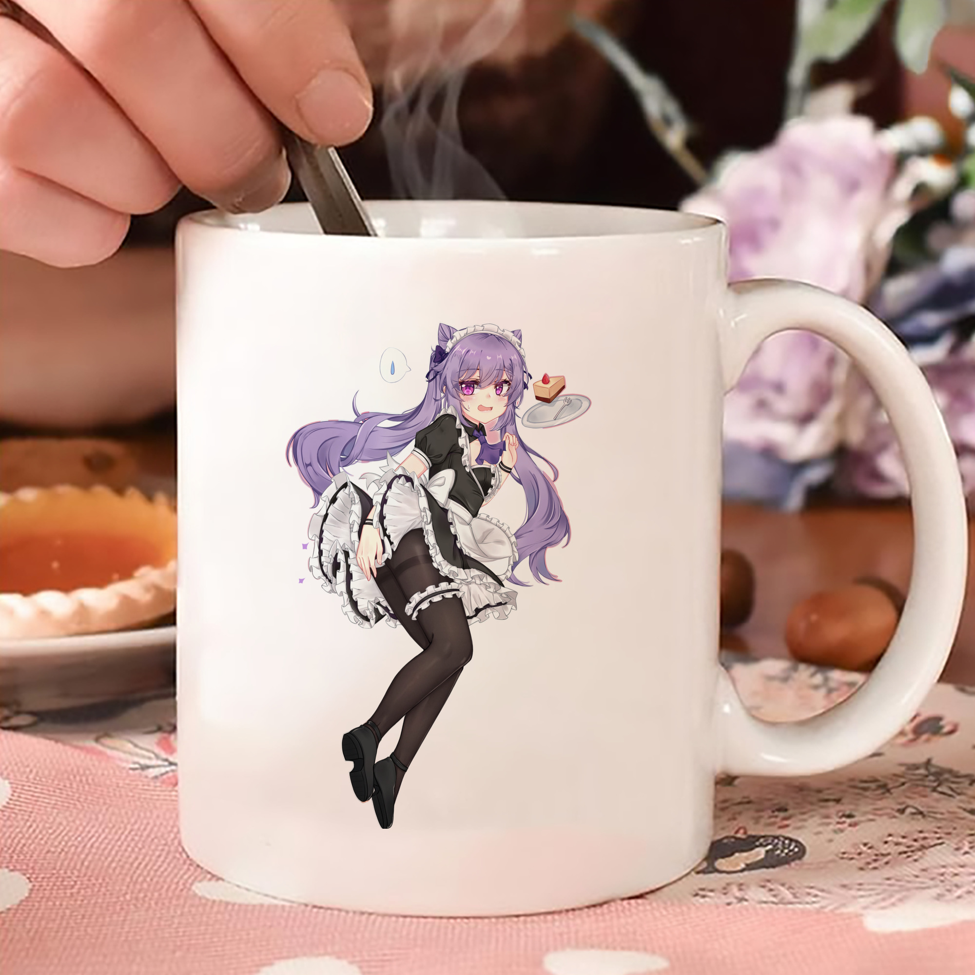 げんし神 刻晴 こくせい genshin Kokusei カラーマグカップ