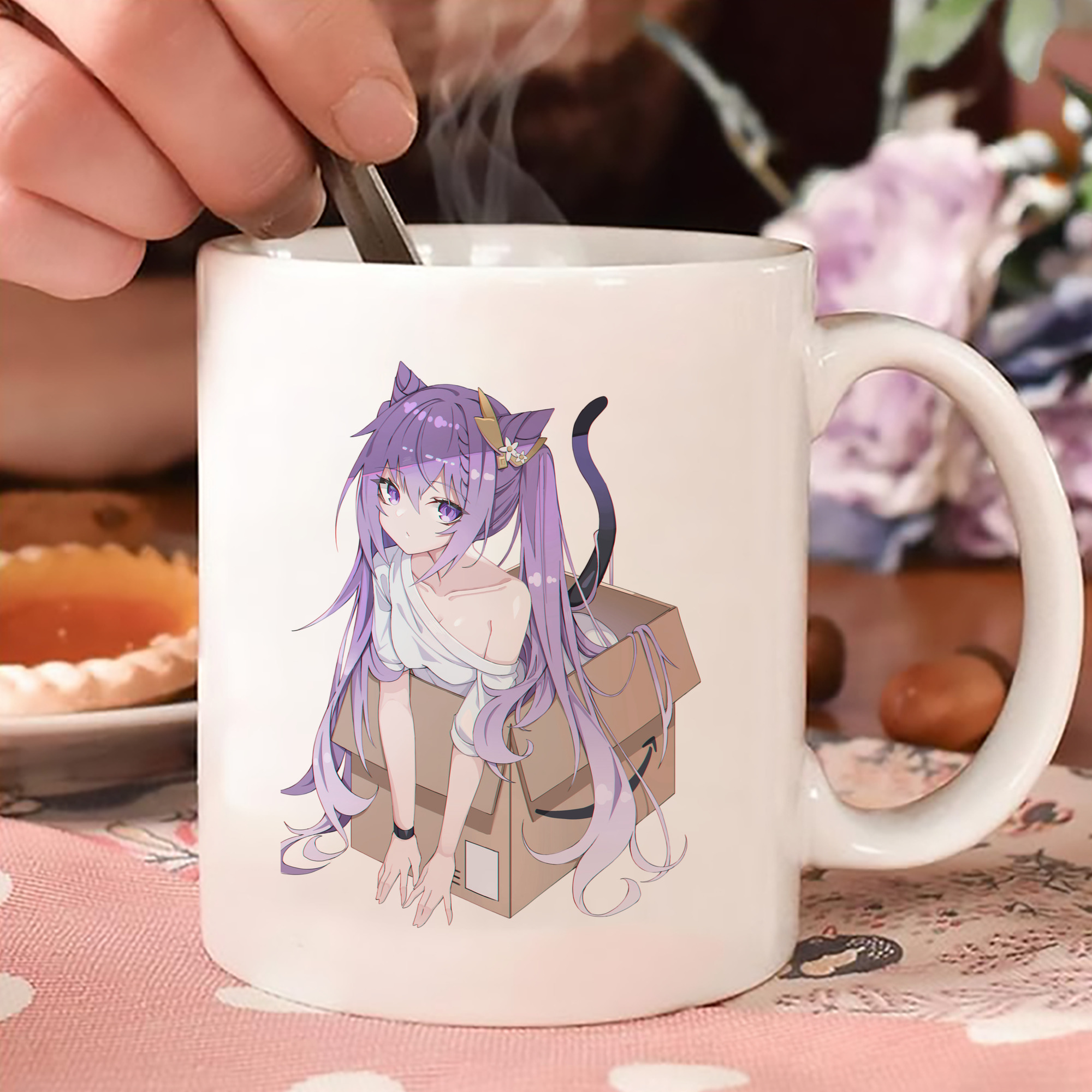 げんし神 刻晴 こくせい genshin Kokusei カラーマグカップ