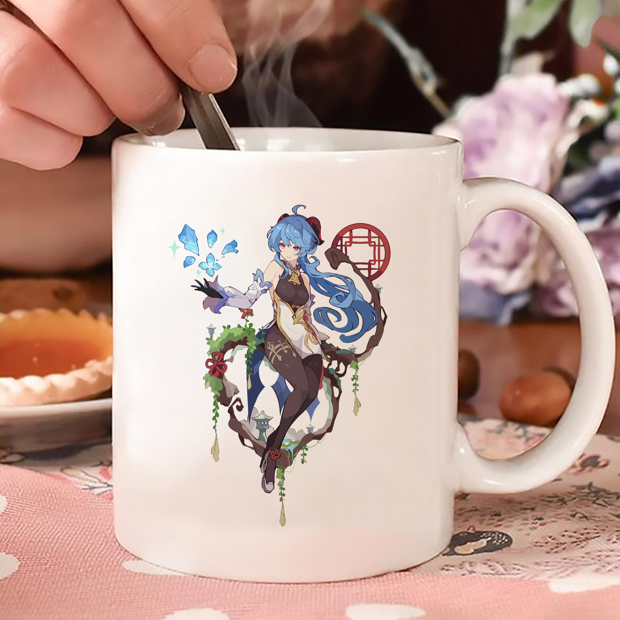 げんし神 甘雨 かんう genshin Ganyu カラーマグカップ