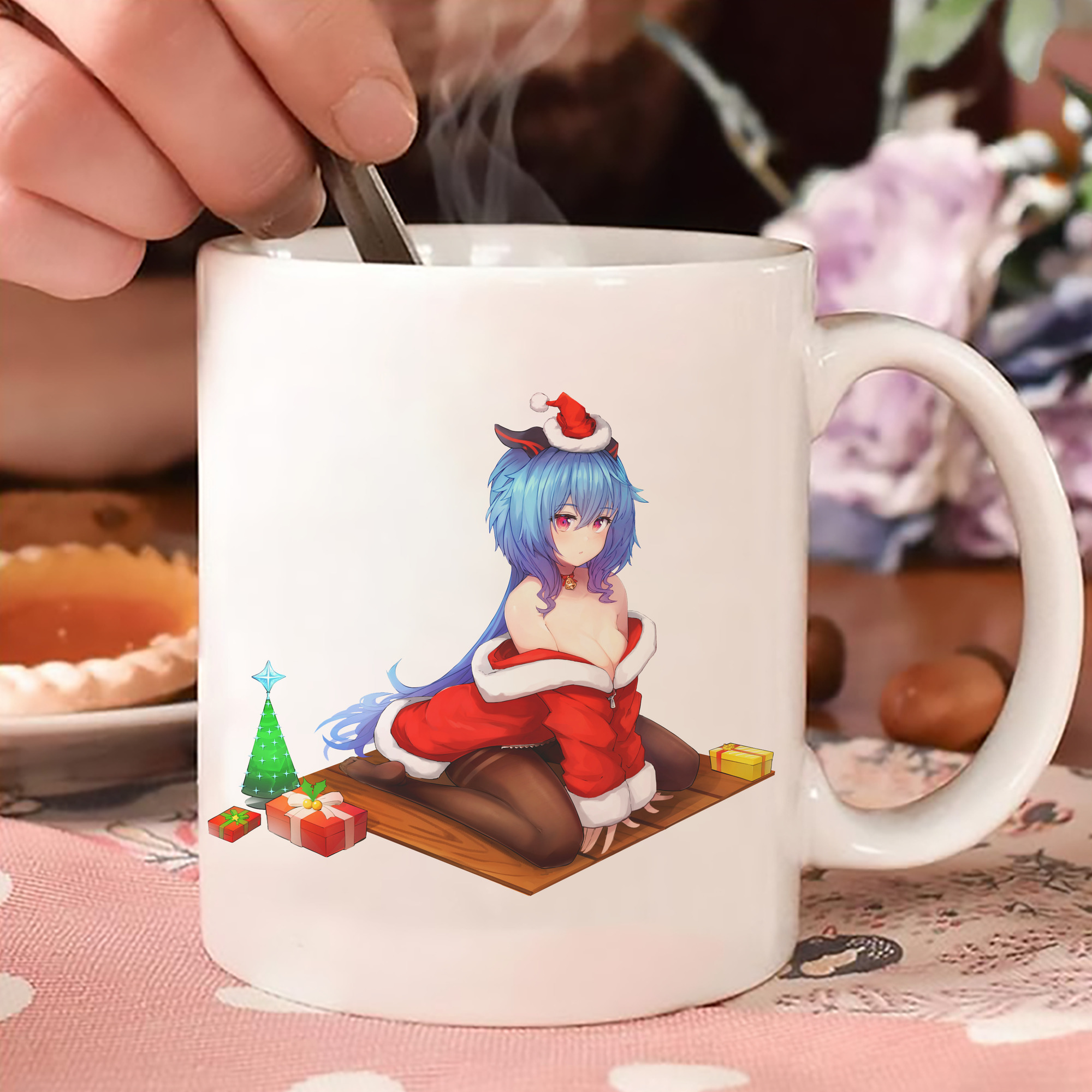 げんし神 甘雨 かんう genshin Ganyu カラーマグカップ