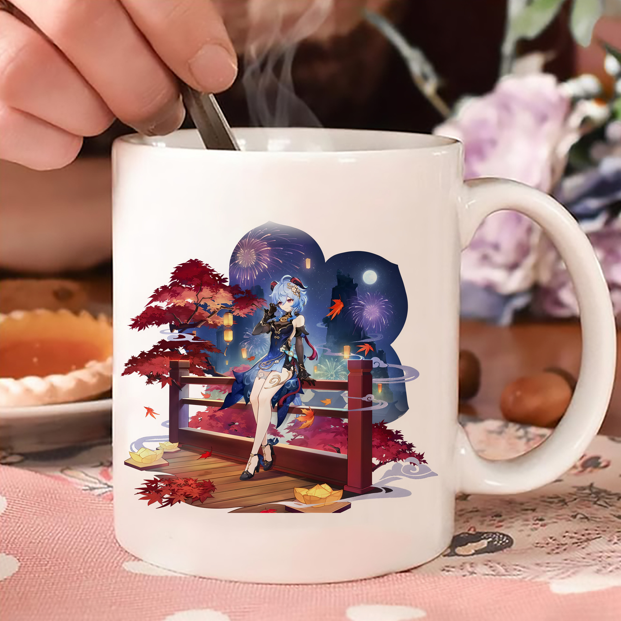 げんし神 甘雨 かんう genshin Ganyu カラーマグカップ