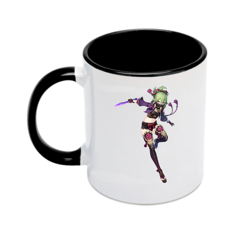 げんし神  久岐忍 くき しのぶ genshin Kuki Shinobu カラーマグカップ