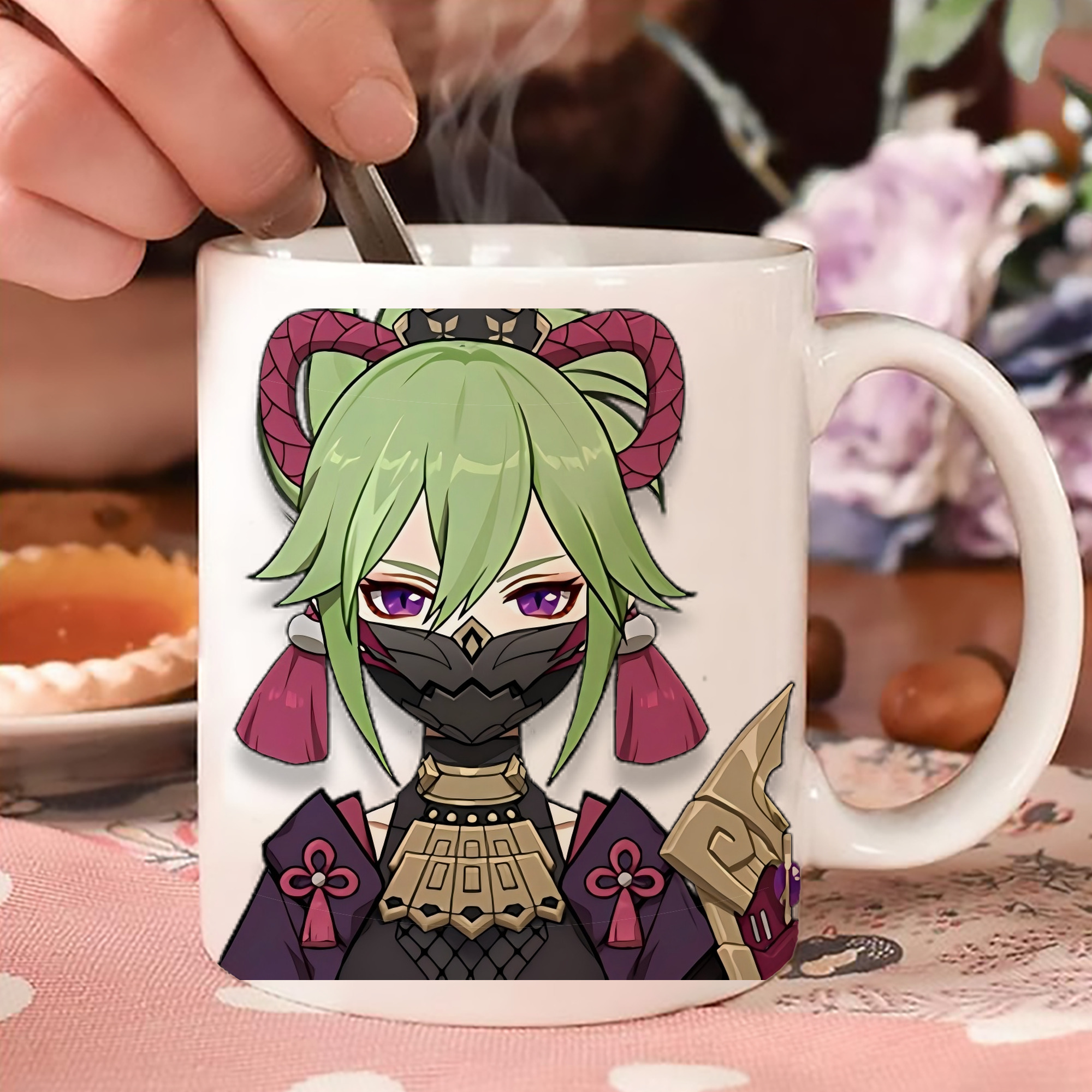 げんし神  久岐忍 くき しのぶ genshin Kuki Shinobu 温度変色マグカップ