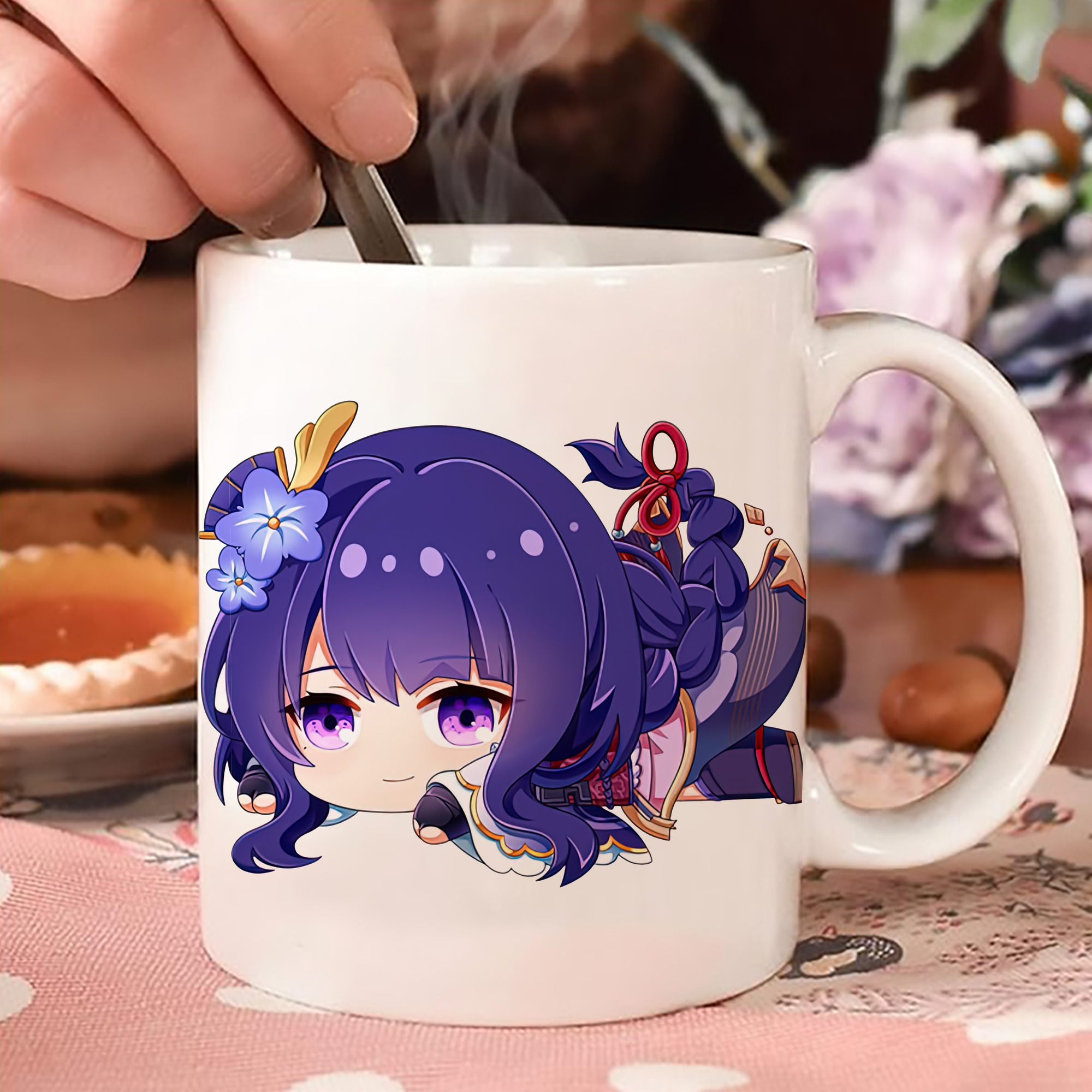 げんし神 雷電将軍 らいでんしょうぐん genshin Raiden Shogun 温度変色マグカップ