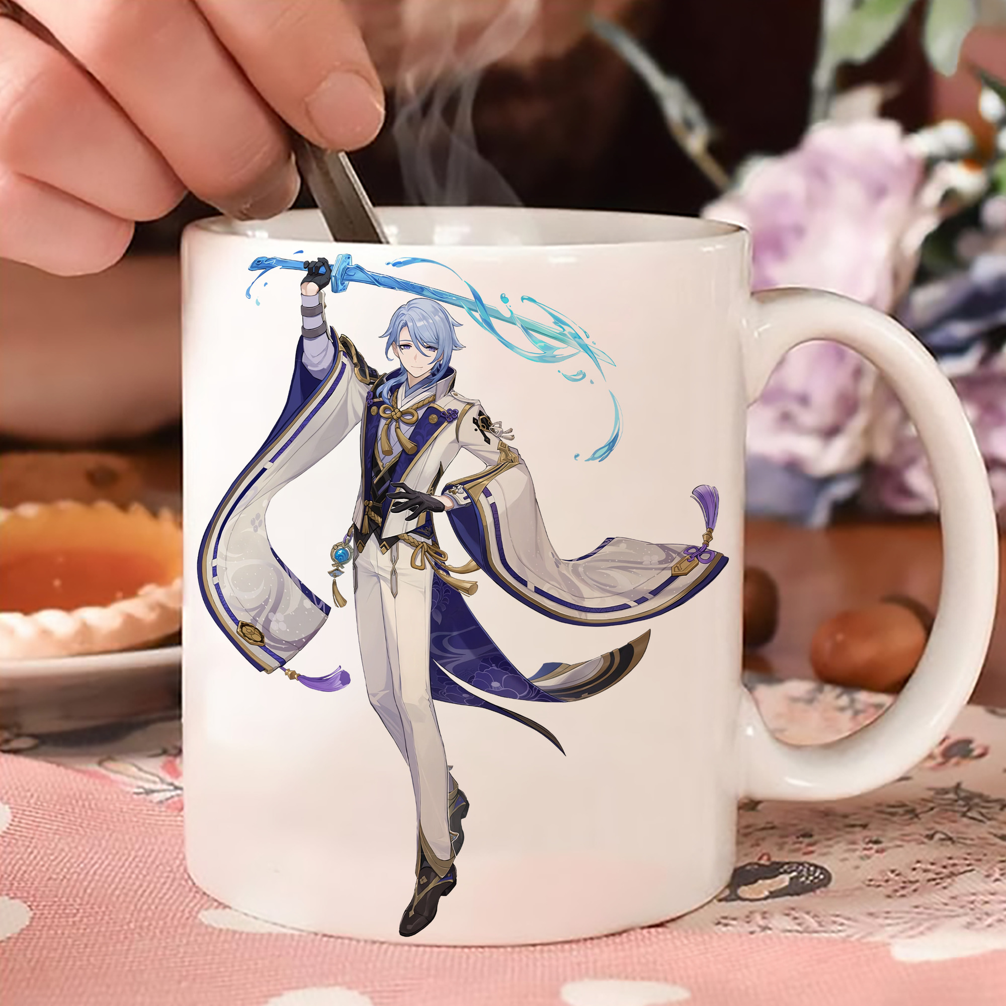 げんし神 神里綾人 かみさとあやと genshin Kamisato Ayato 温度変色マグカップ