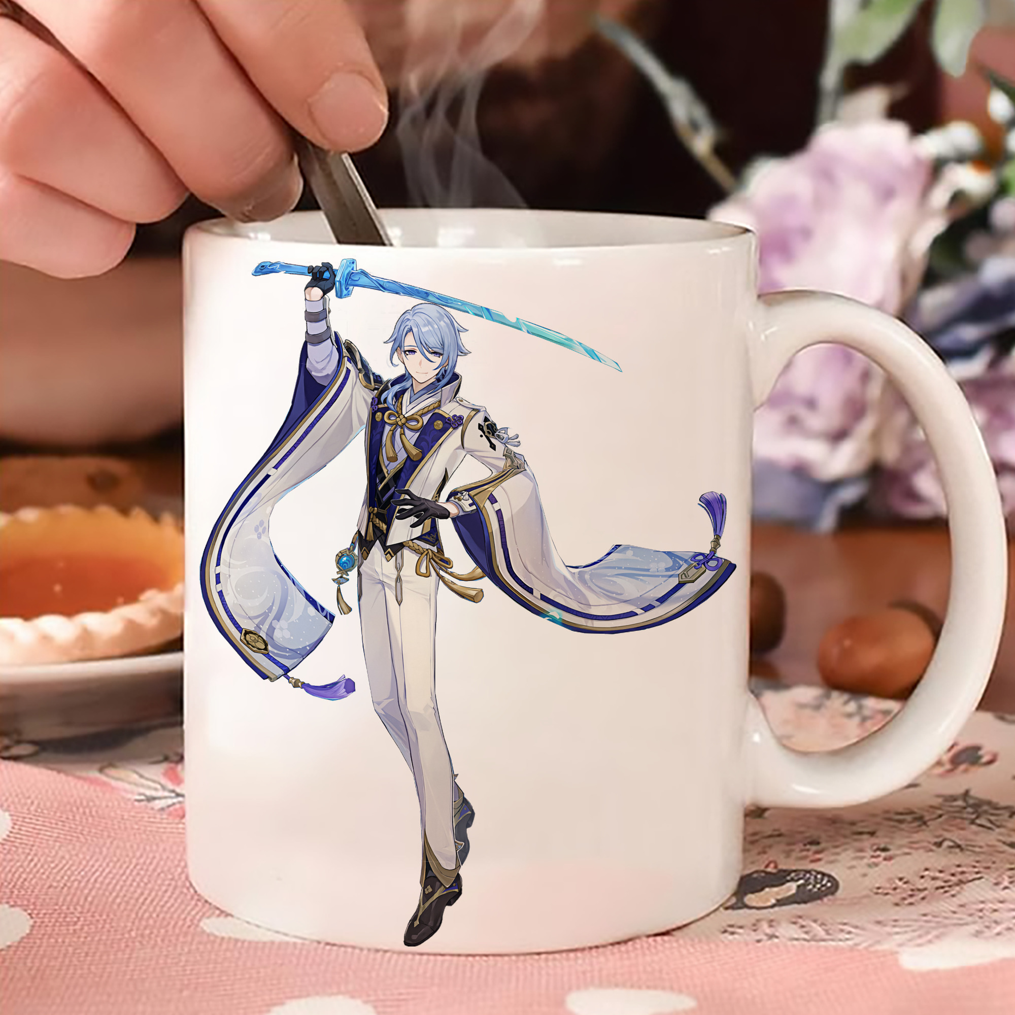 げんし神 神里綾人 かみさとあやと genshin Kamisato Ayato 温度変色マグカップ