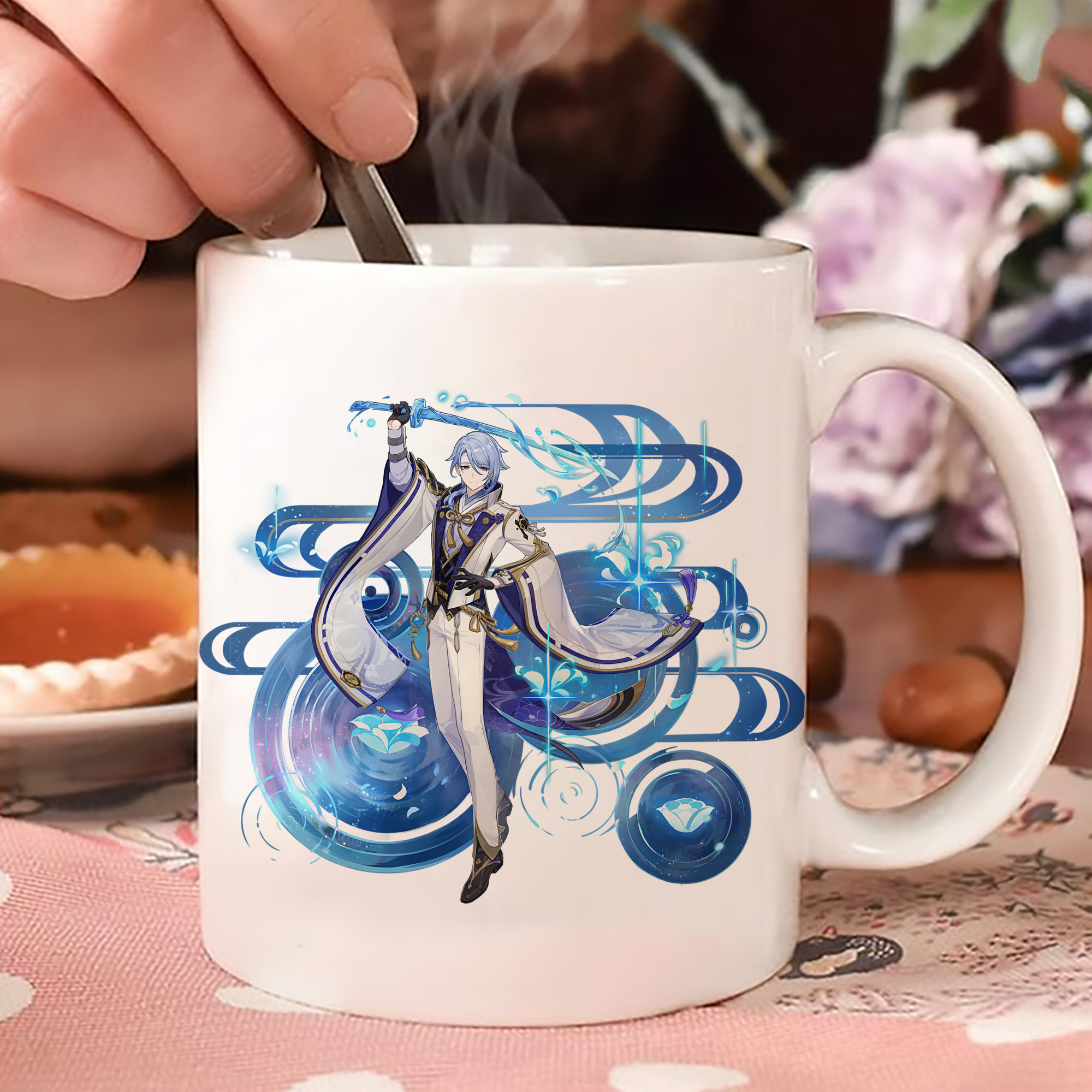 げんし神 神里綾人 かみさとあやと genshin Kamisato Ayato 温度変色マグカップ