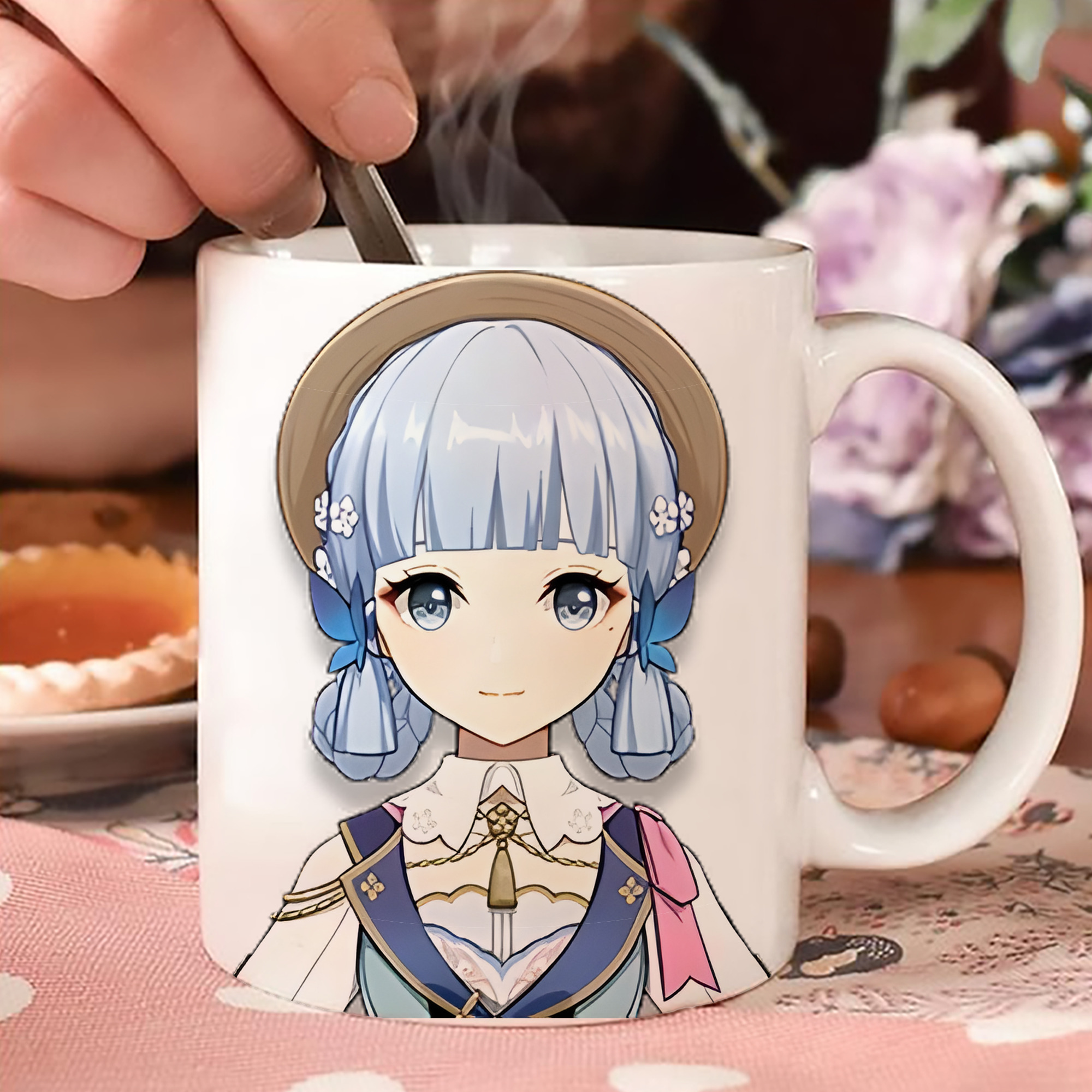 げんし神 神里綾華 神宮寺レン genshin Kamimiya Ren 温度変色マグカップ