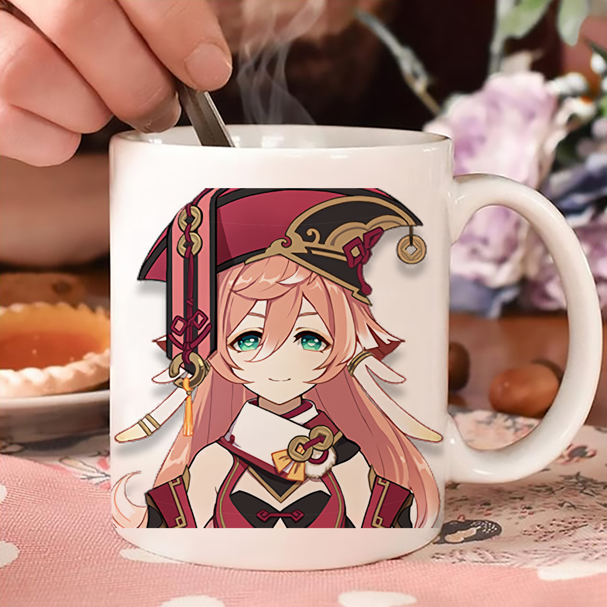 げんし神 ヤンフェイ genshin Yanfei 温度変色マグカップ