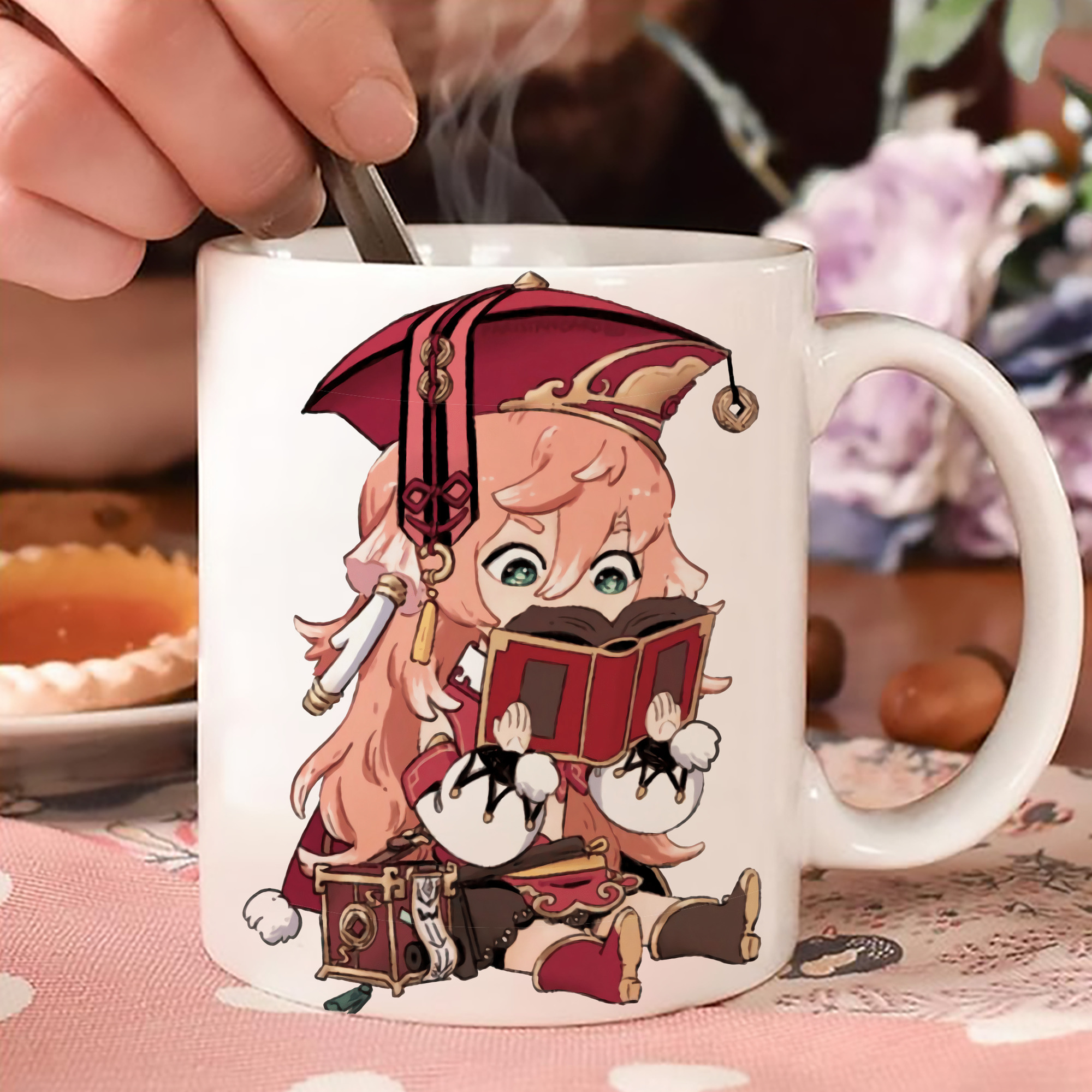 げんし神 ヤンフェイ genshin Yanfei 温度変色マグカップ