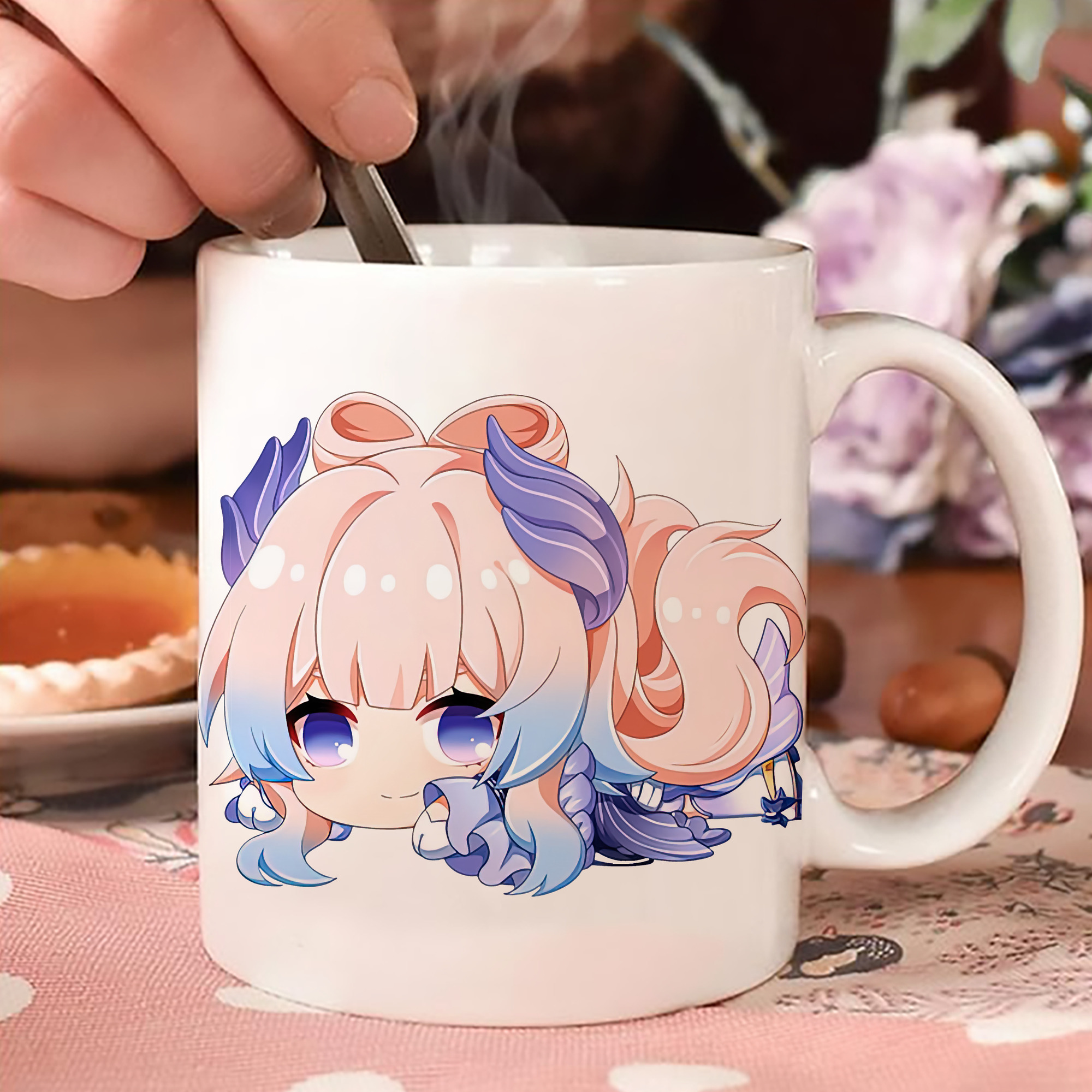 げんし神 珊瑚宮心海 サンゴノミヤ・ココミ genshin Sangonomiya Kokomi 温度変色マグカップ