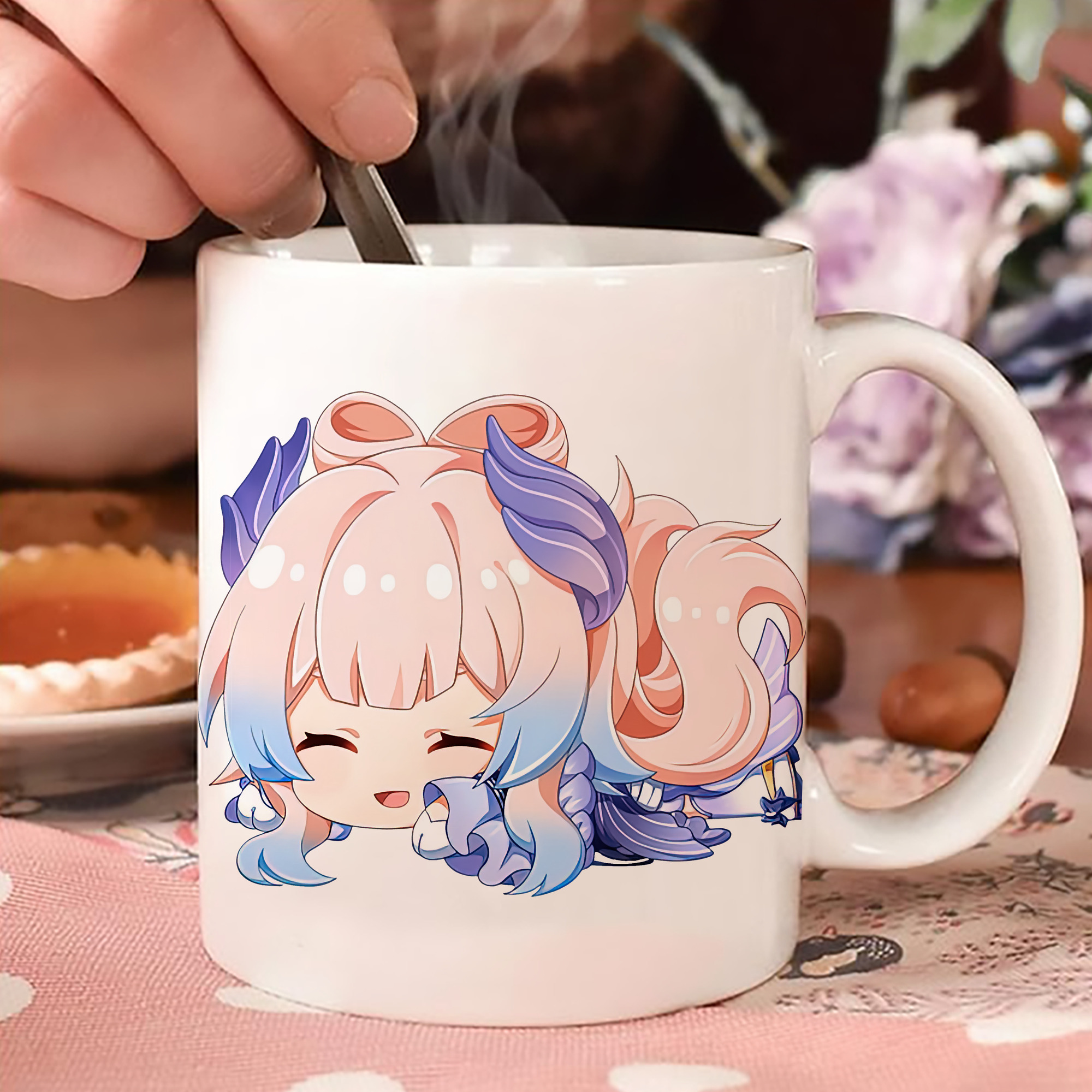 げんし神 珊瑚宮心海 サンゴノミヤ・ココミ genshin Sangonomiya Kokomi 温度変色マグカップ