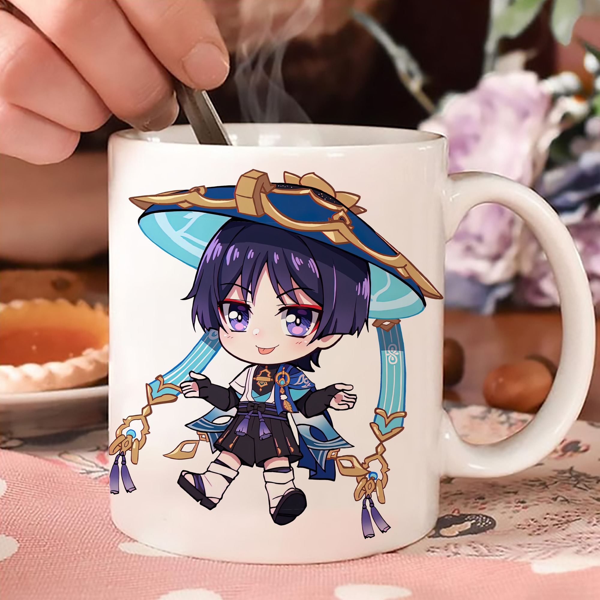 げんし神 さんペい genshin Sanpei 温度変色マグカップ