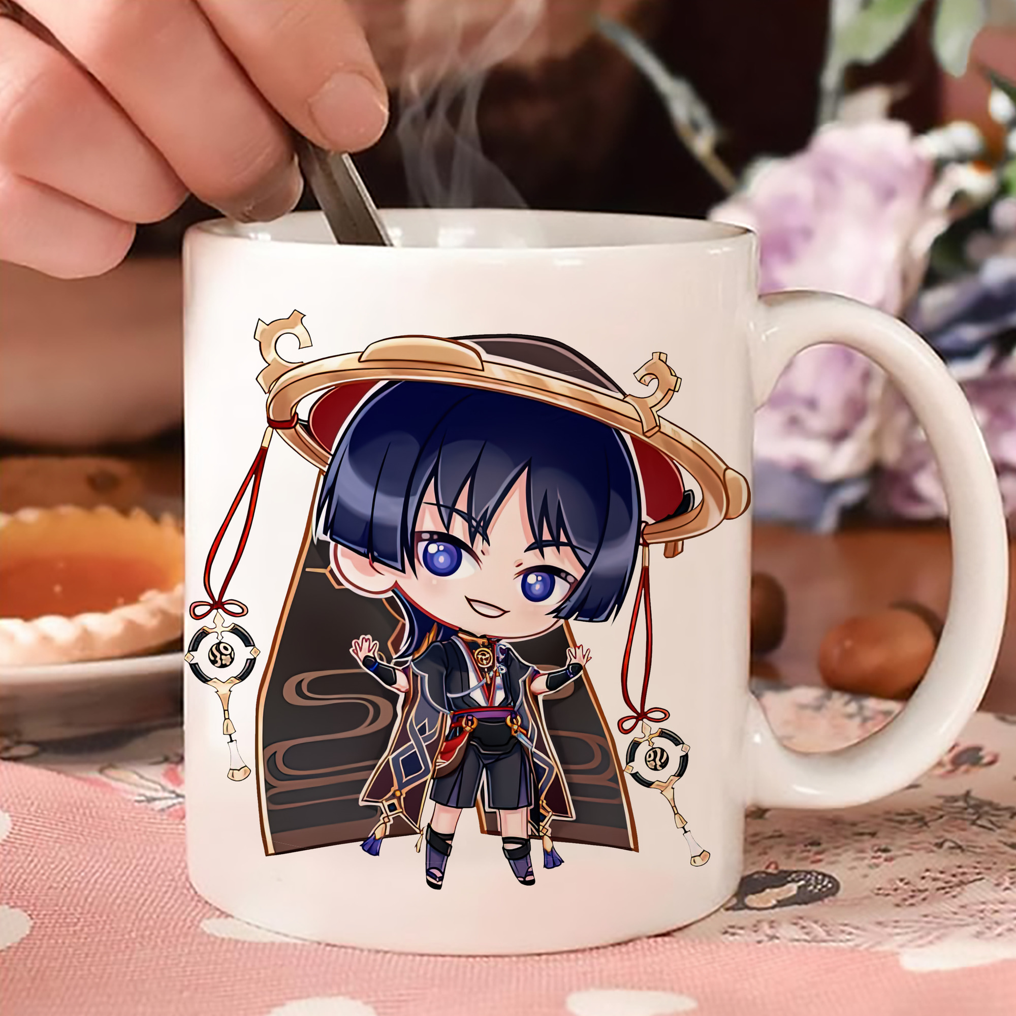 げんし神 さんペい genshin Sanpei 温度変色マグカップ