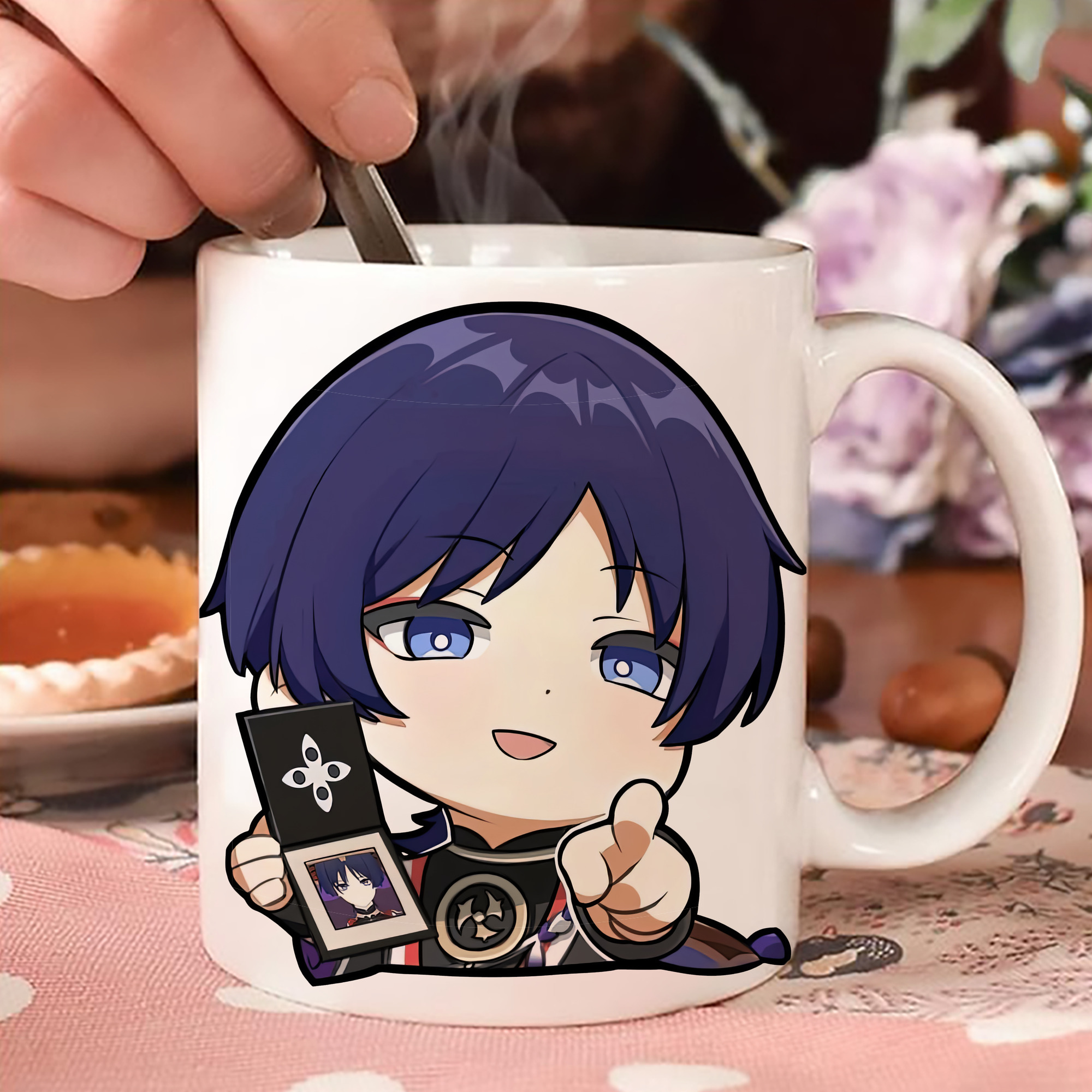 げんし神 さんペい genshin Sanpei 温度変色マグカップ