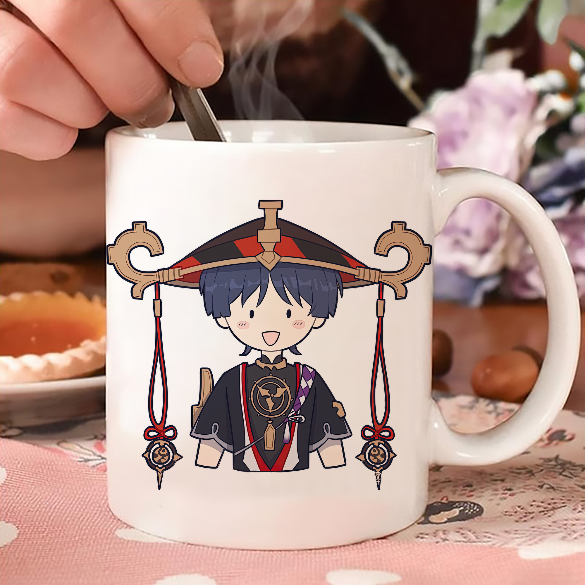 げんし神 さんペい genshin Sanpei 温度変色マグカップ