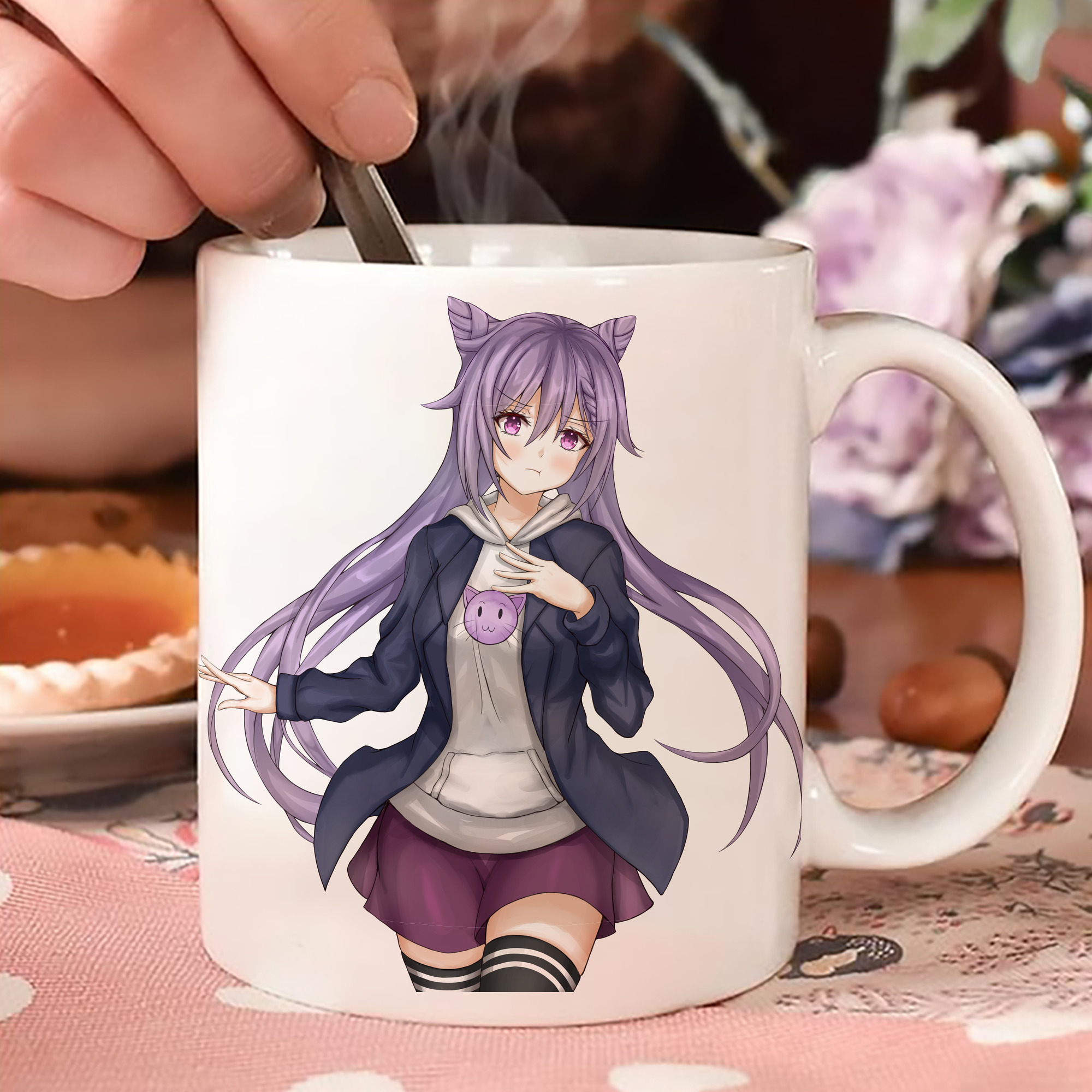 げんし神 刻晴 こくせい genshin Kokusei 温度変色マグカップ