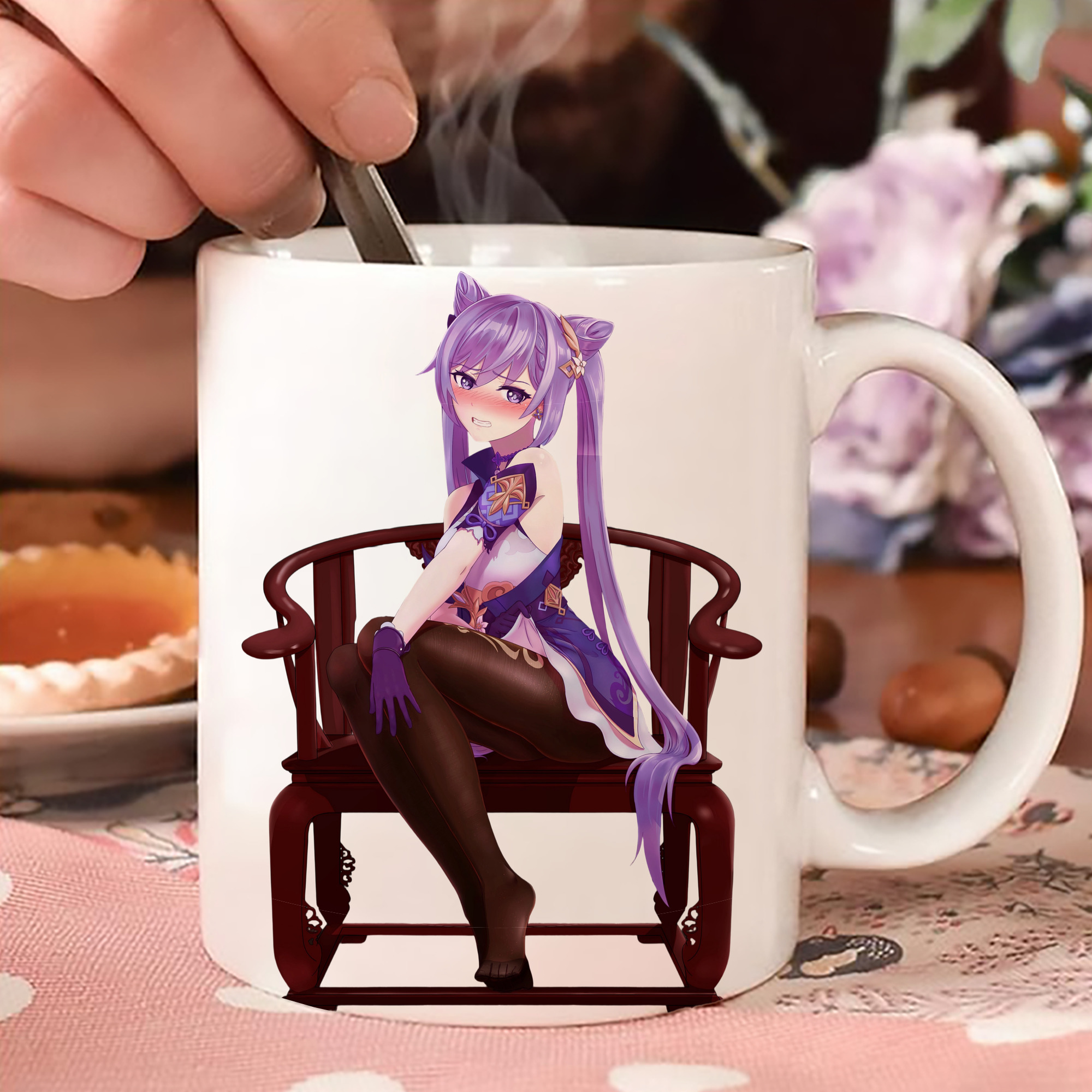 げんし神 刻晴 こくせい genshin Kokusei 温度変色マグカップ