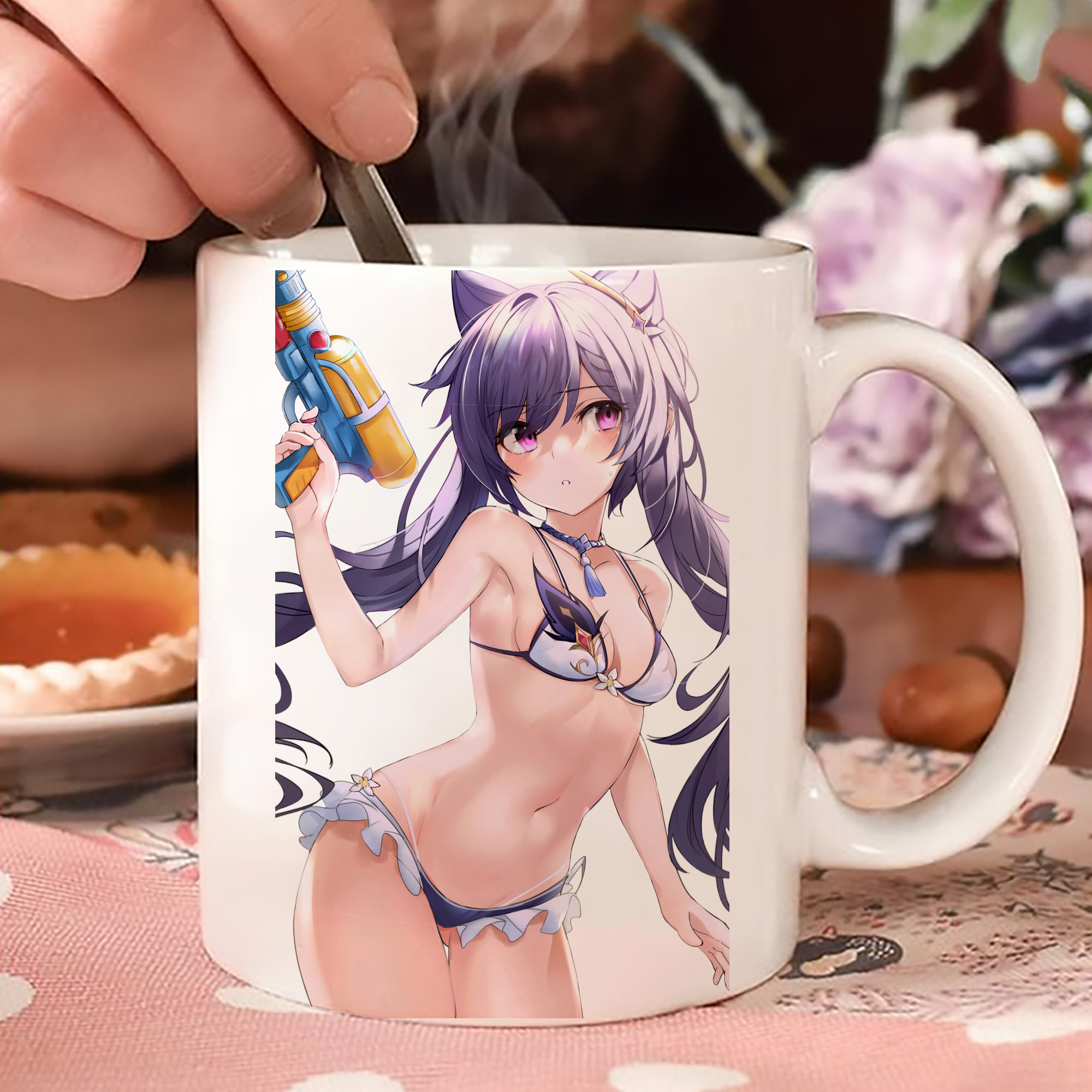 げんし神 刻晴 こくせい genshin Kokusei 温度変色マグカップ