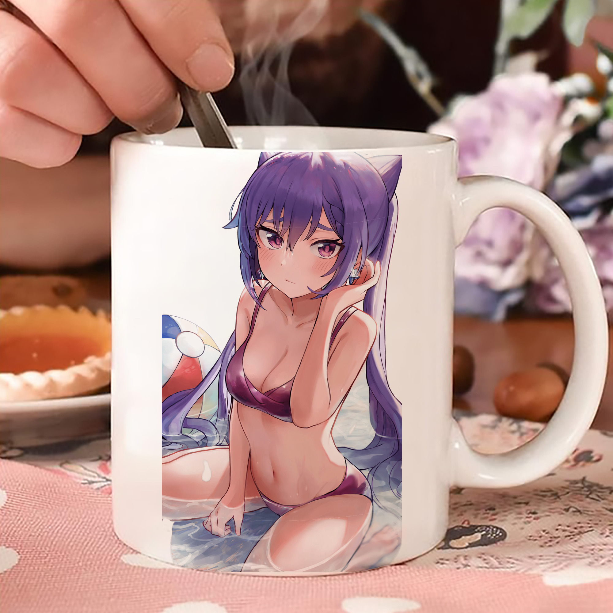 げんし神 刻晴 こくせい genshin Kokusei 温度変色マグカップ