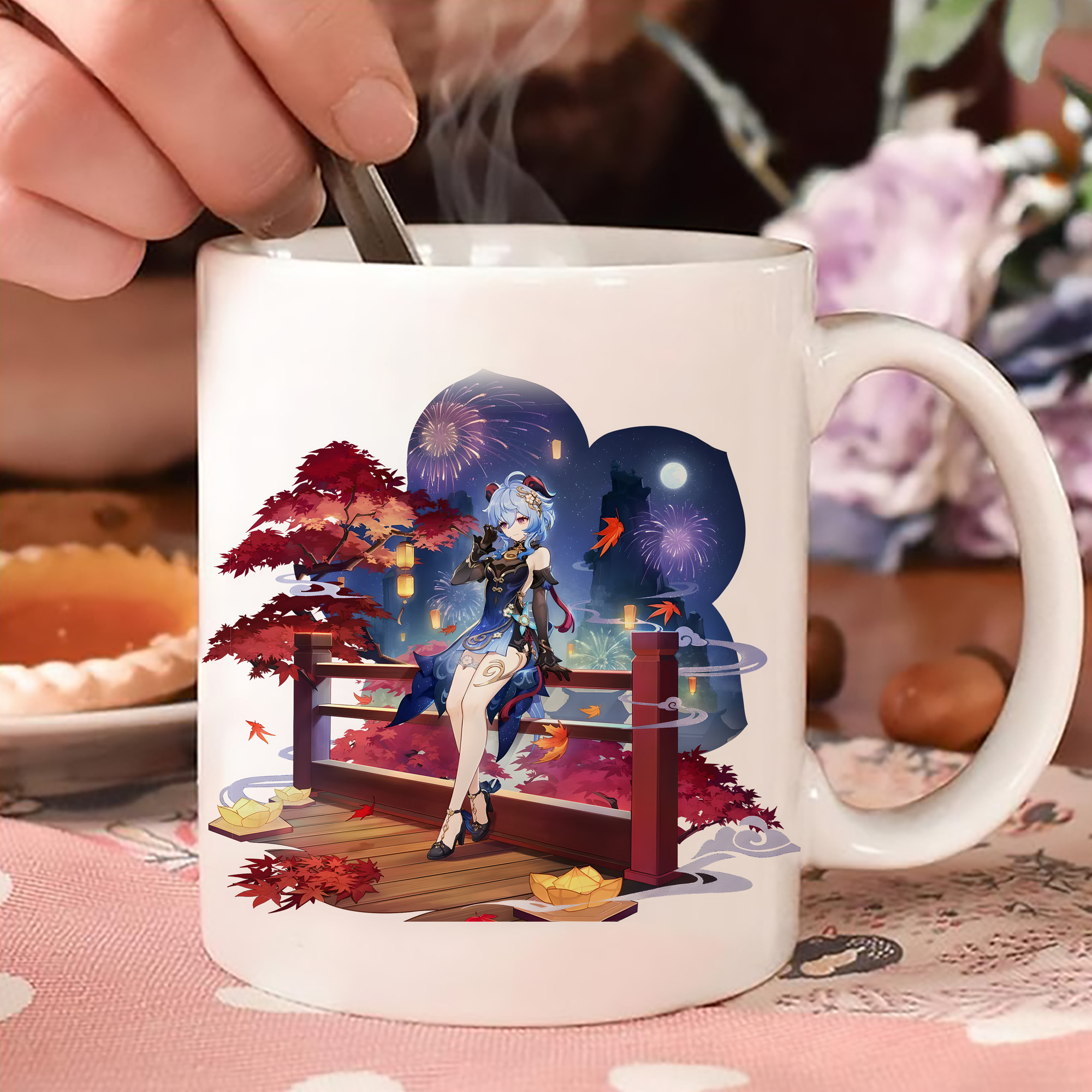 げんし神 甘雨 かんう genshin Ganyu 温度変色マグカップ
